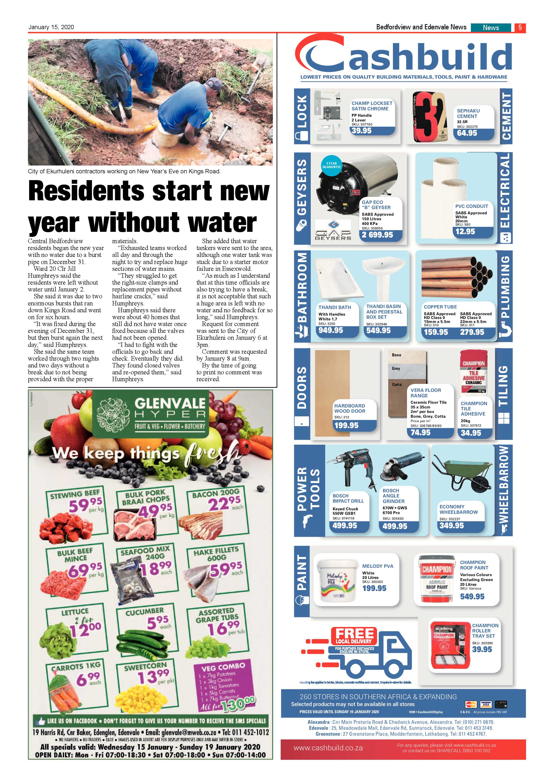 Bedfordview Edenvale News 15 January 2020 page 5