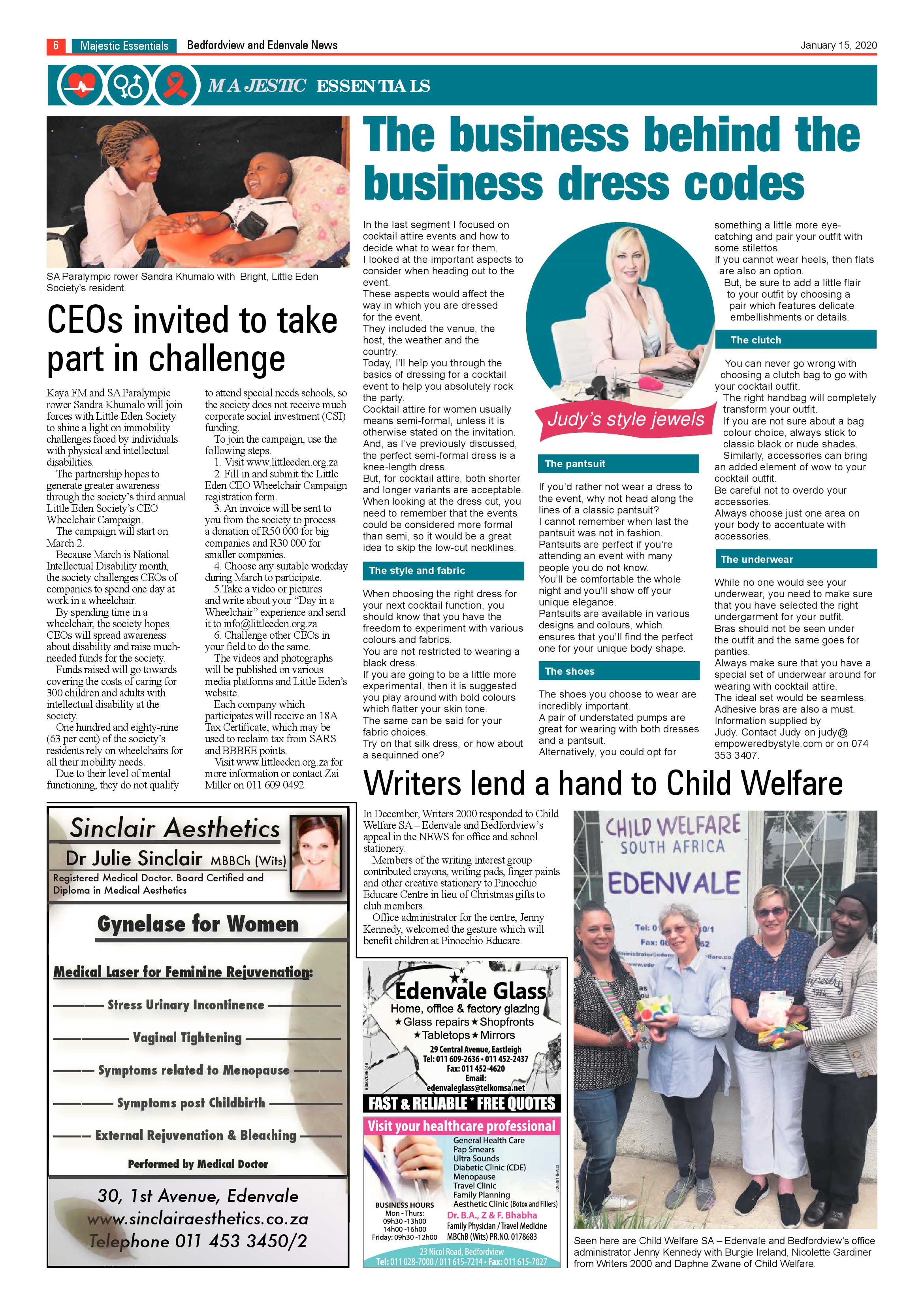 Bedfordview Edenvale News 15 January 2020 page 6