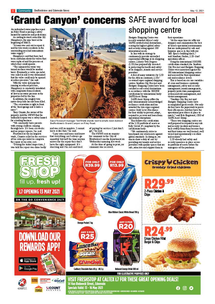 Bedfordview Edenvale News 14 May 2021 page 6