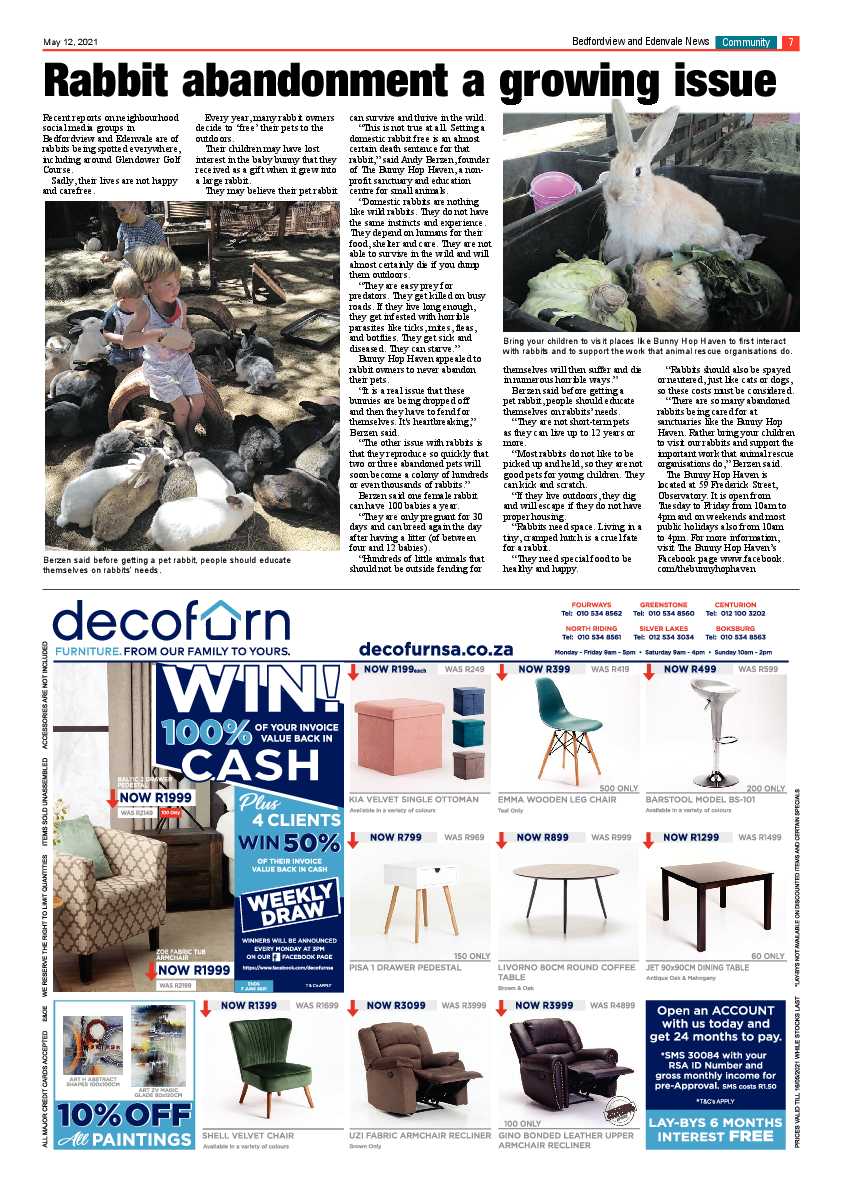 Bedfordview Edenvale News 14 May 2021 page 7
