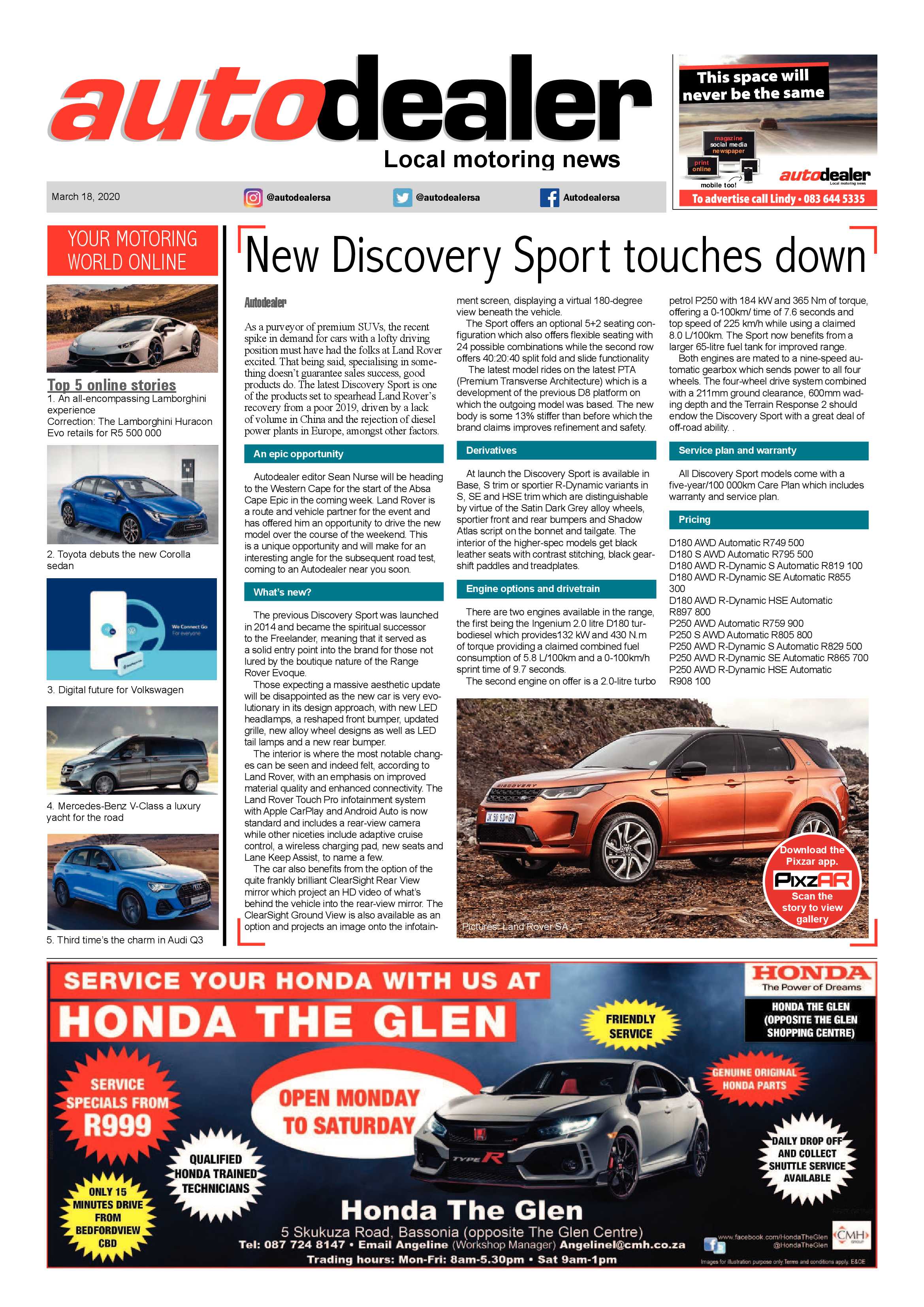 Bedfordview Edenvale News 18 March 2020 page 18