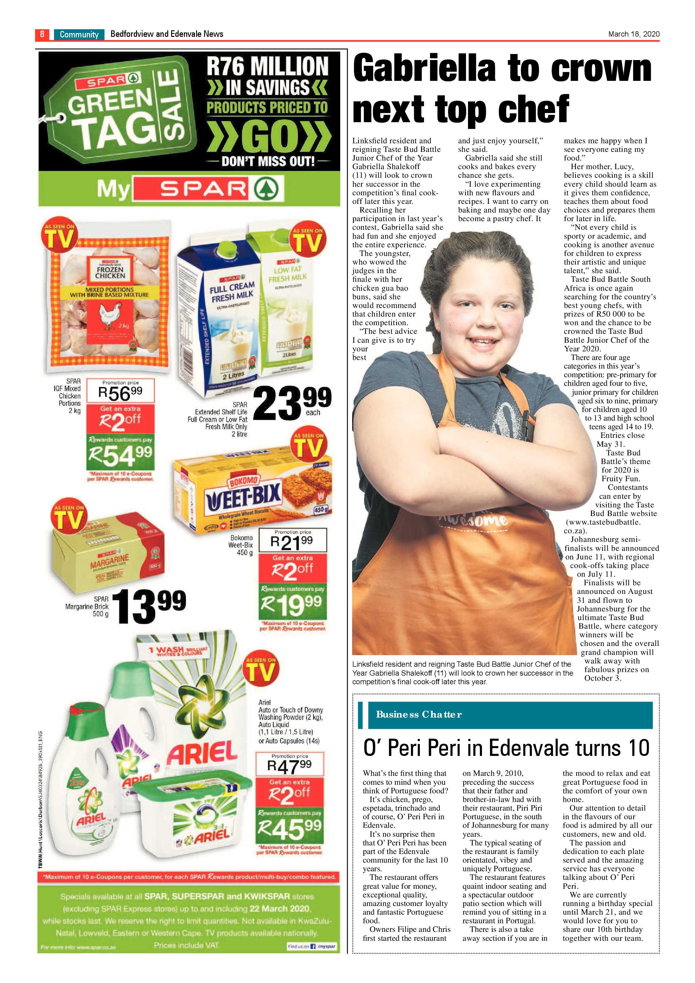Bedfordview Edenvale News 18 March 2020 page 8