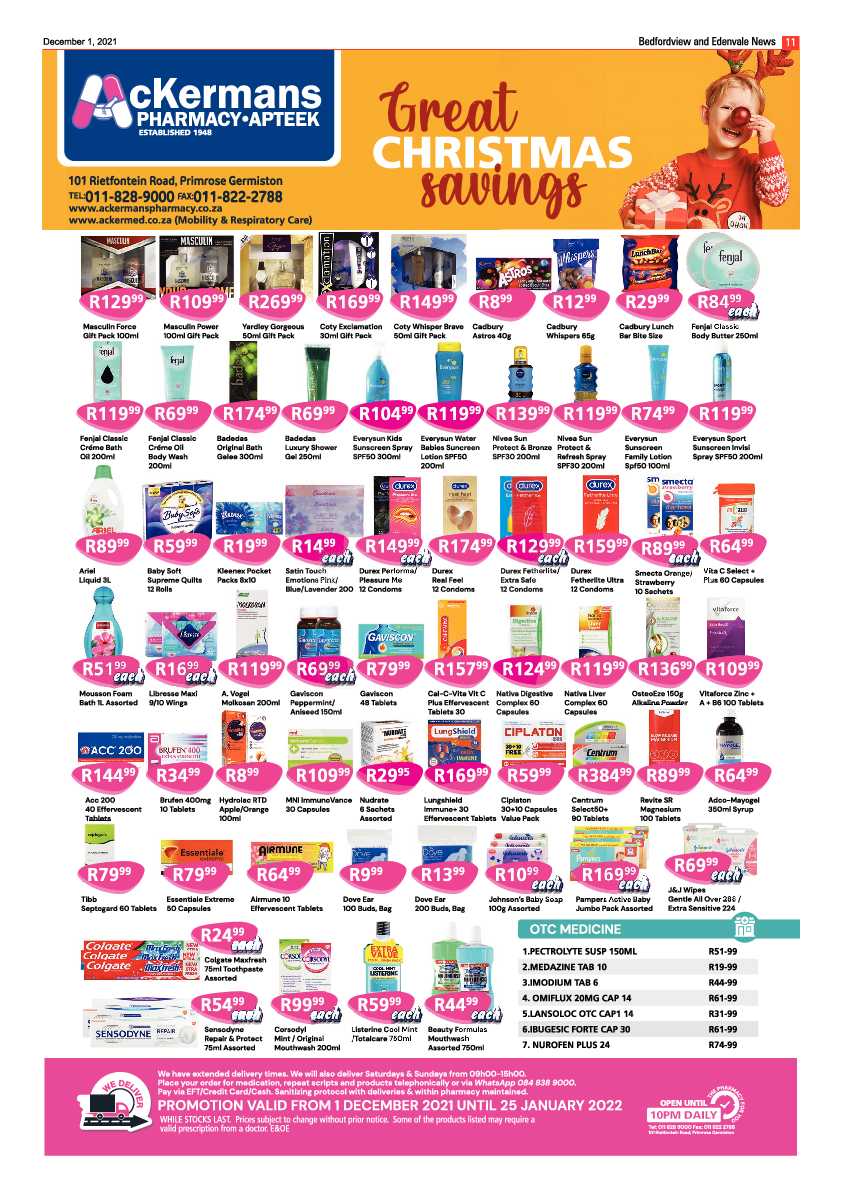 Bedfordview Edenvale News 1 December 2021 page 11