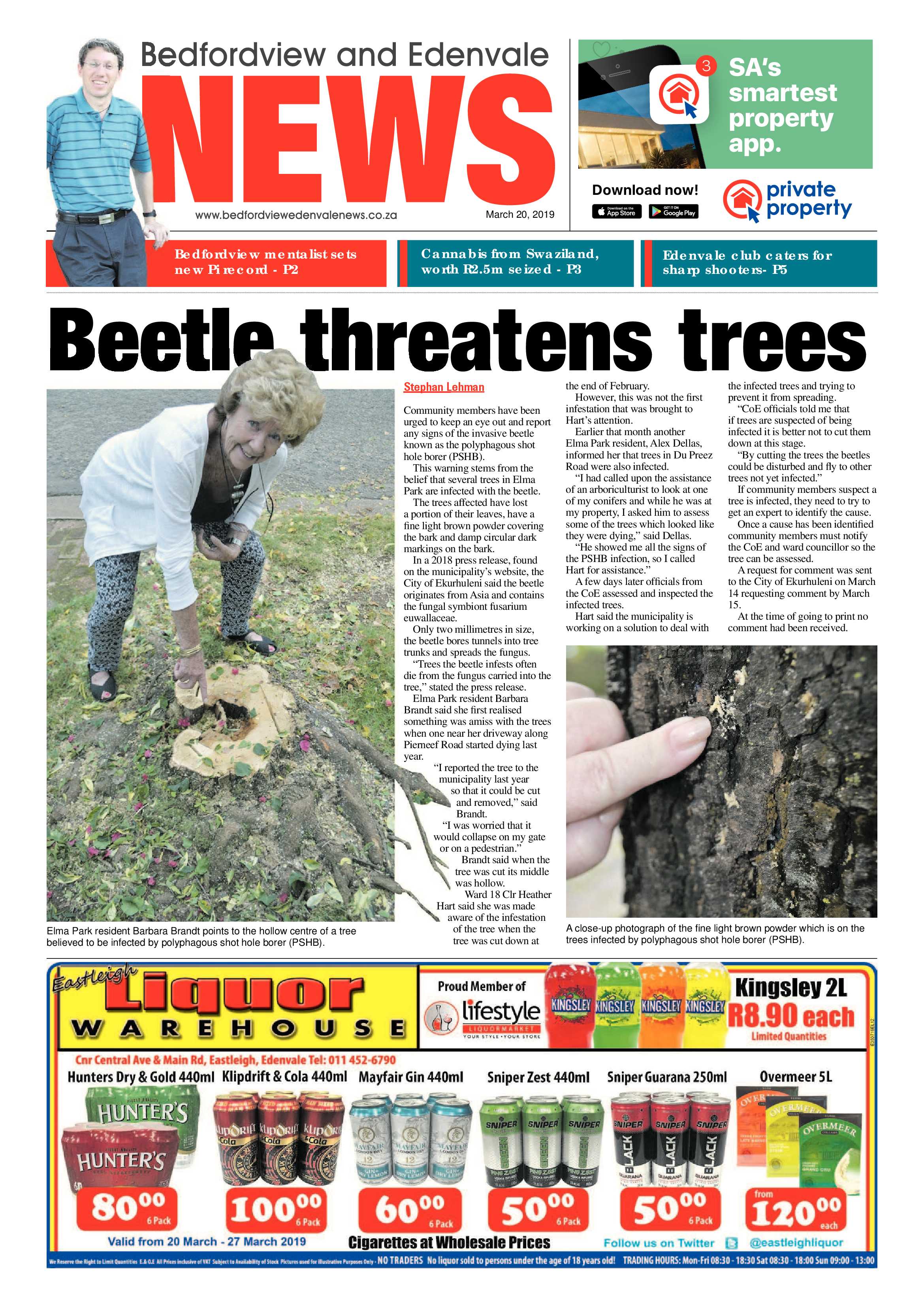 Bedfordview Edenvale News 20 March 2019 page 1