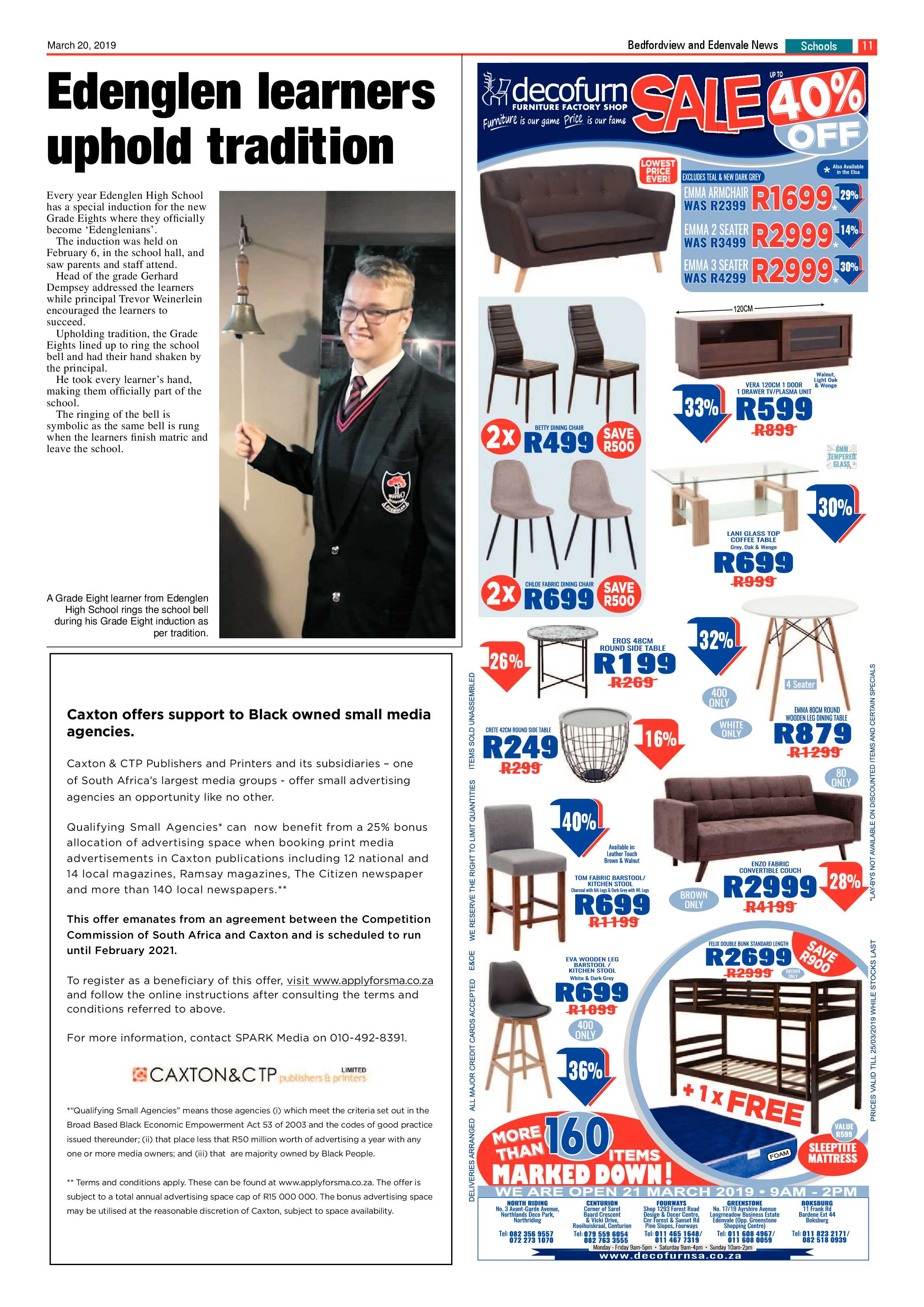 Bedfordview Edenvale News 20 March 2019 page 11
