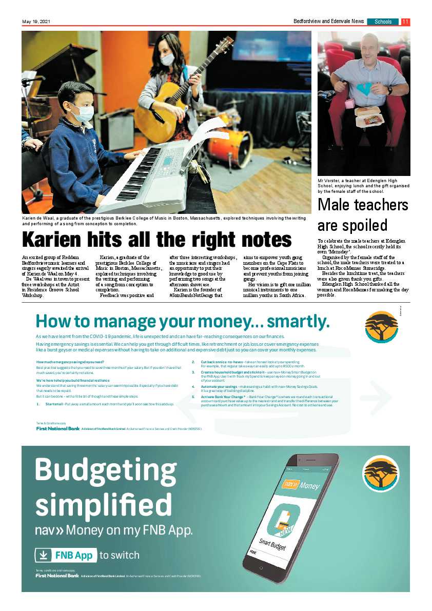 Bedfordview Edenvale News 21 May 2021 page 11