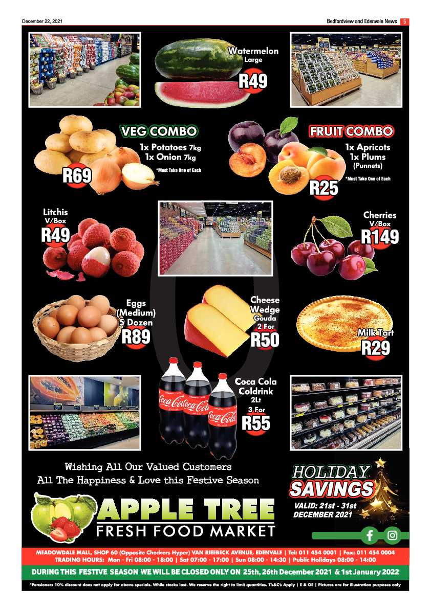 Bedfordview Edenvale News 22 December 2021 page 5