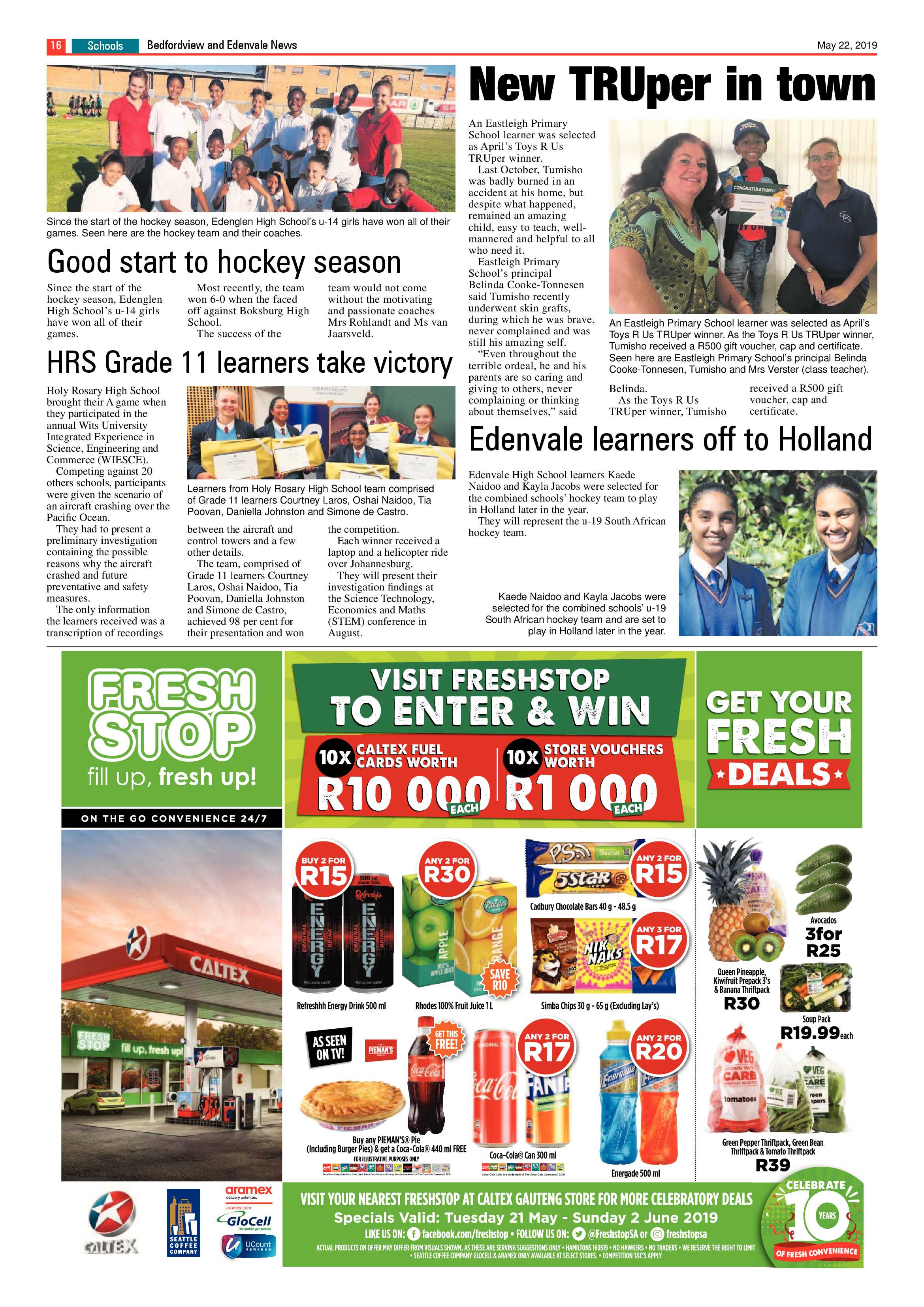 Bedfordview Edenvale News 22 May 2019 page 15