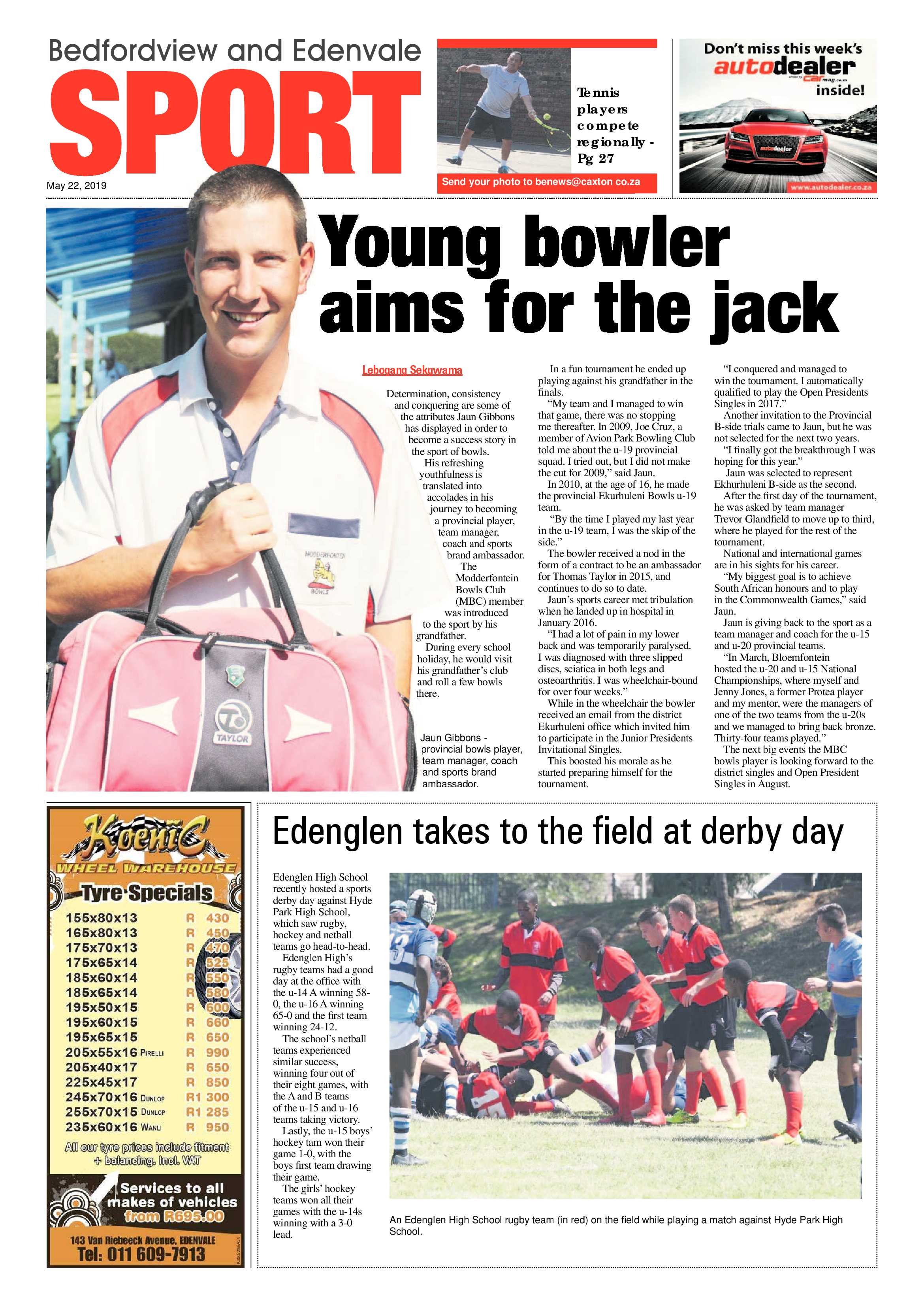 Bedfordview Edenvale News 22 May 2019 page 27