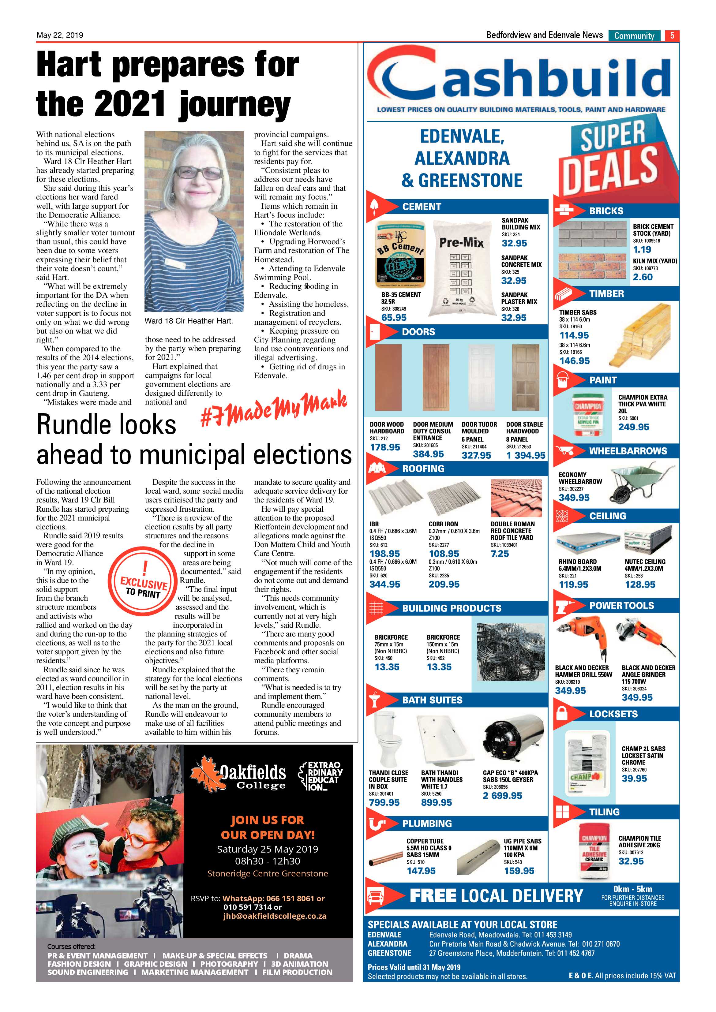 Bedfordview Edenvale News 22 May 2019 page 5
