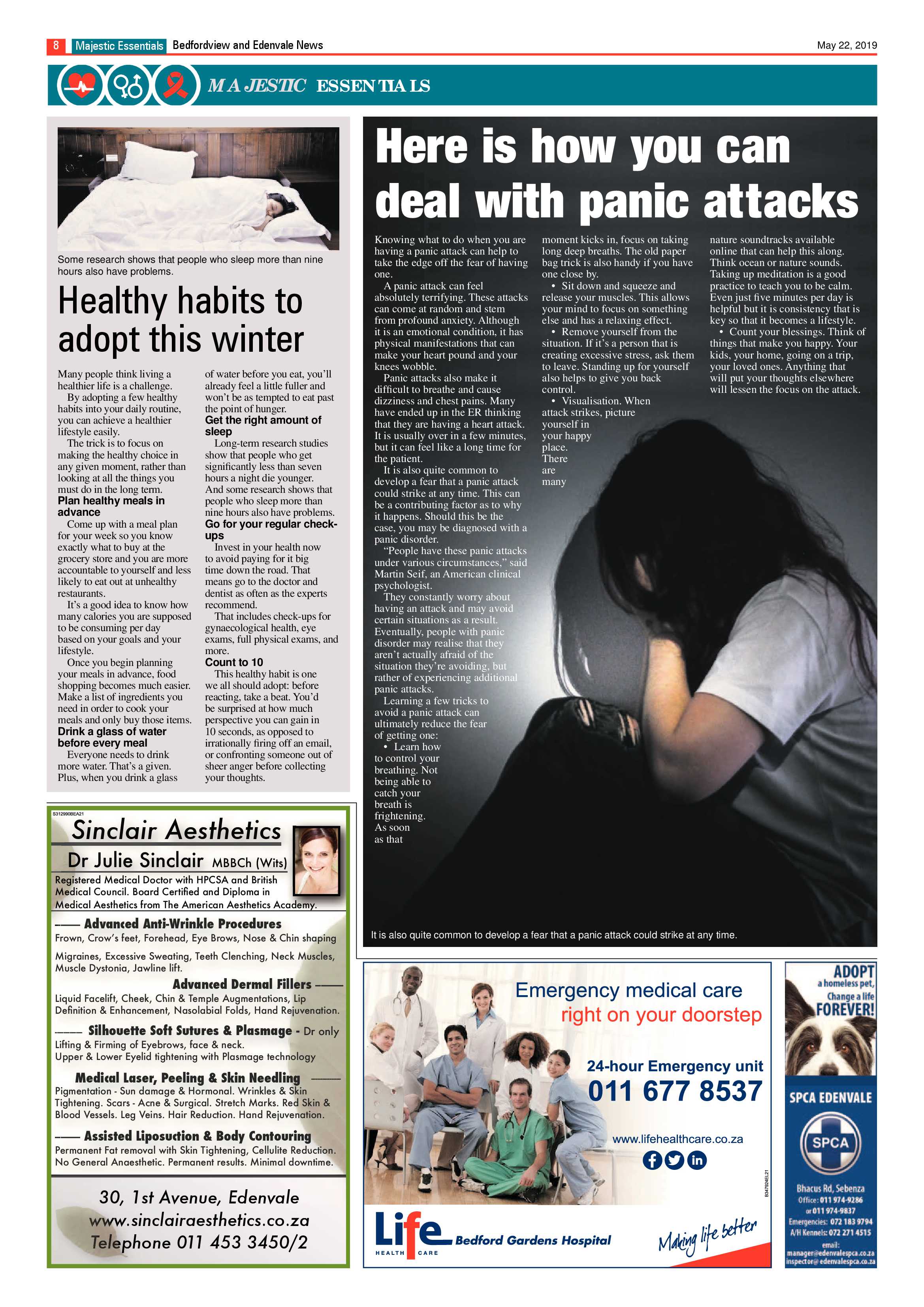 Bedfordview Edenvale News 22 May 2019 page 8