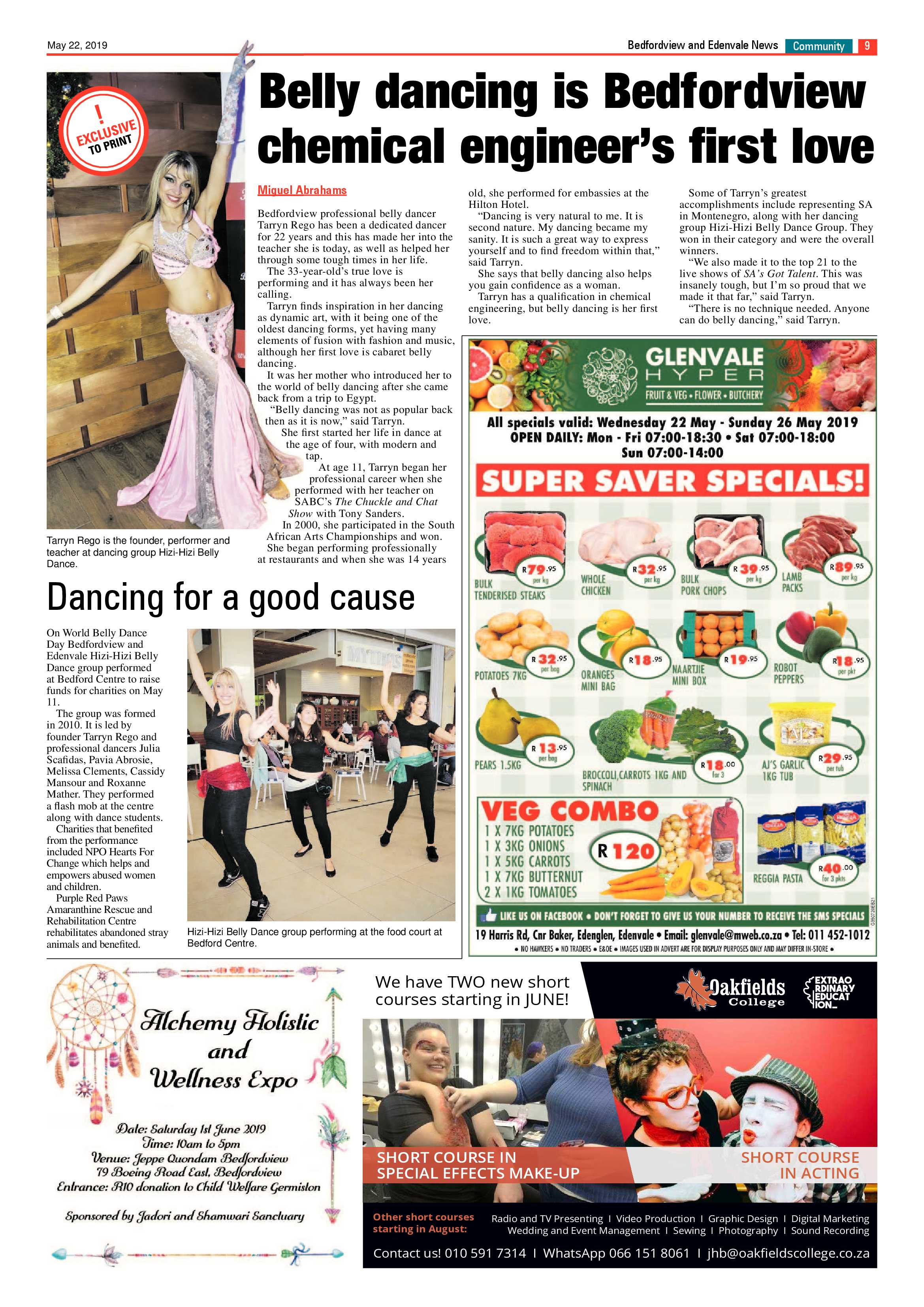 Bedfordview Edenvale News 22 May 2019 page 9