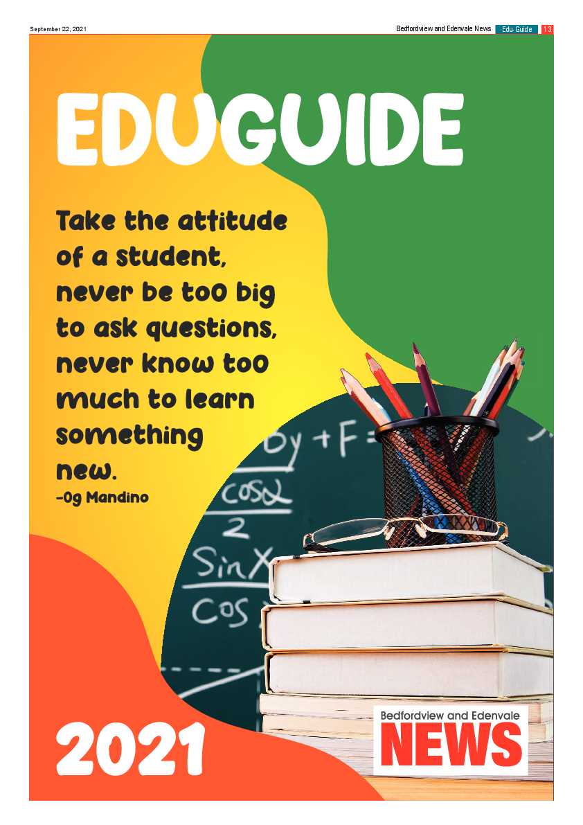 Bedfordview Edenvale News 22 September 2021 page 14