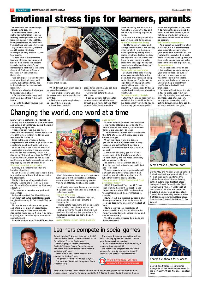 Bedfordview Edenvale News 22 September 2021 page 23