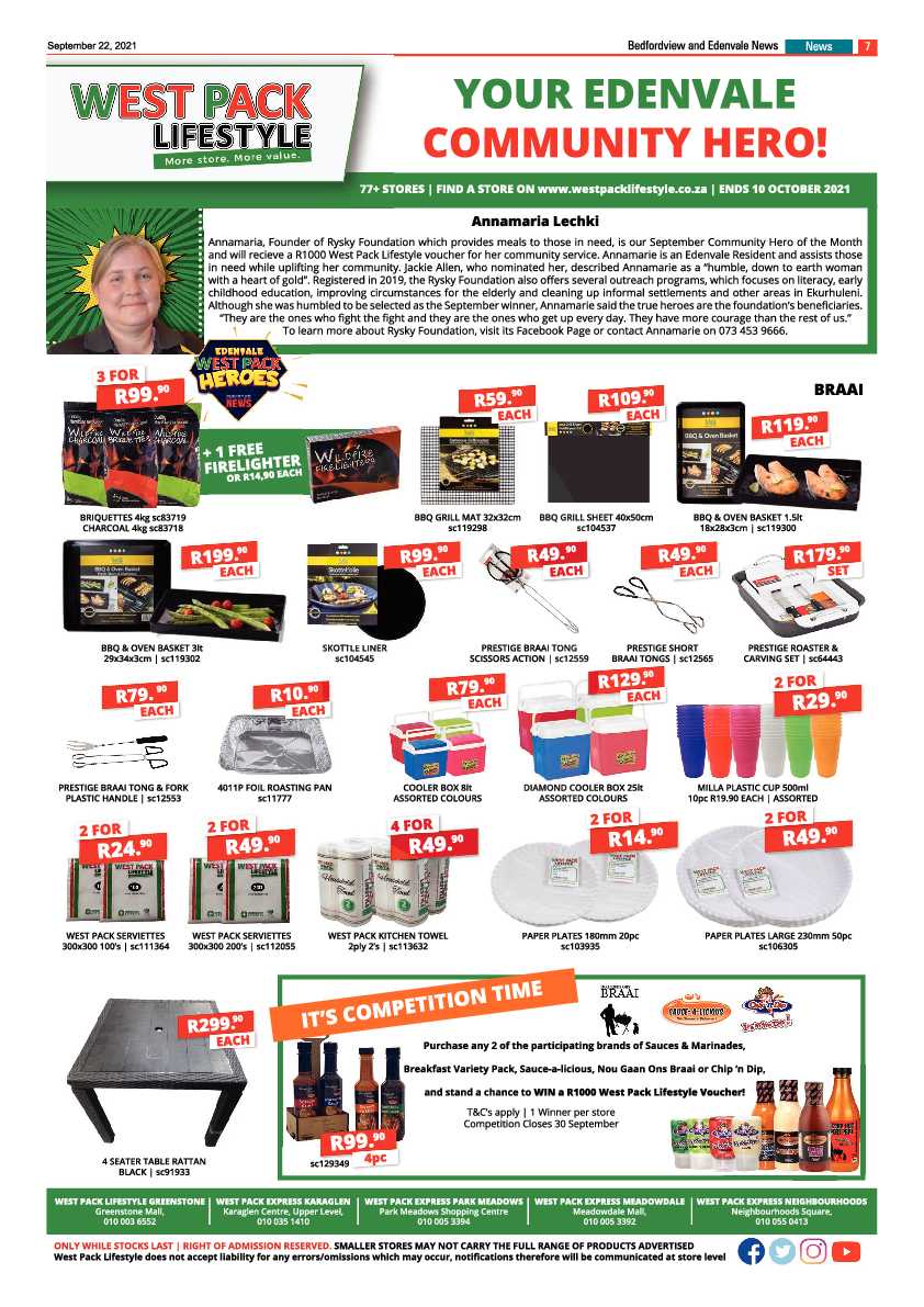 Bedfordview Edenvale News 22 September 2021 page 35