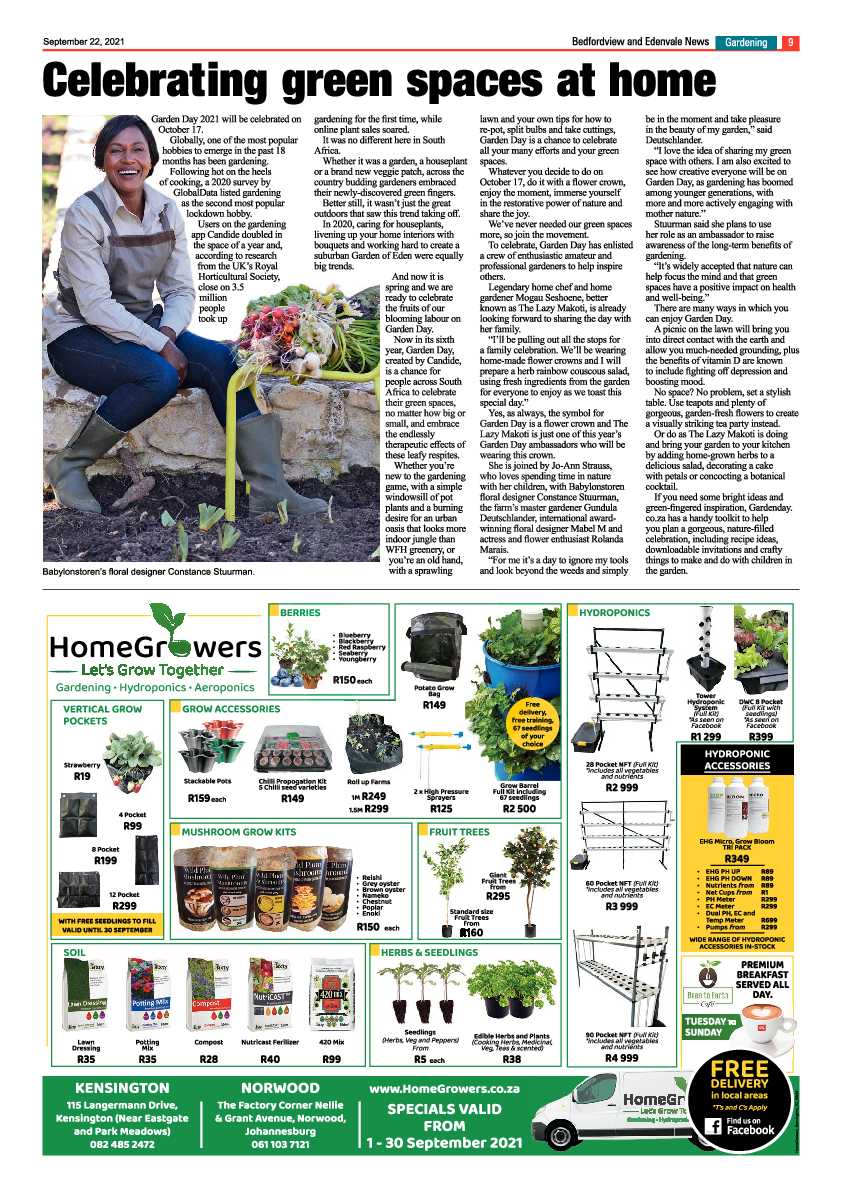 Bedfordview Edenvale News 22 September 2021 page 37