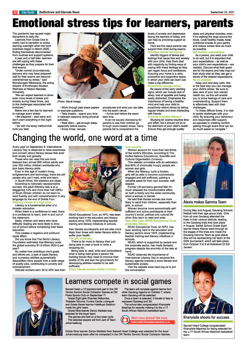 Bedfordview Edenvale News 22 September 2021 page 50