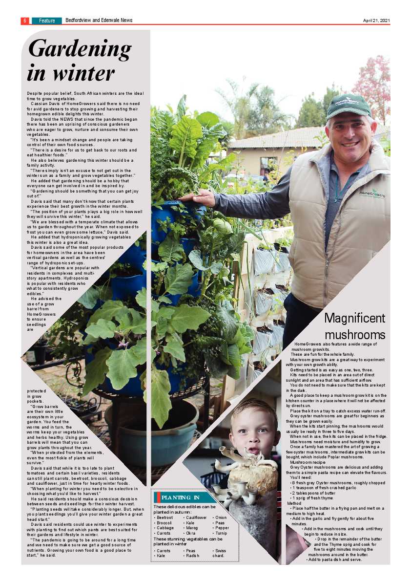 Bedfordview Edenvale News 23 April 2021 page 6