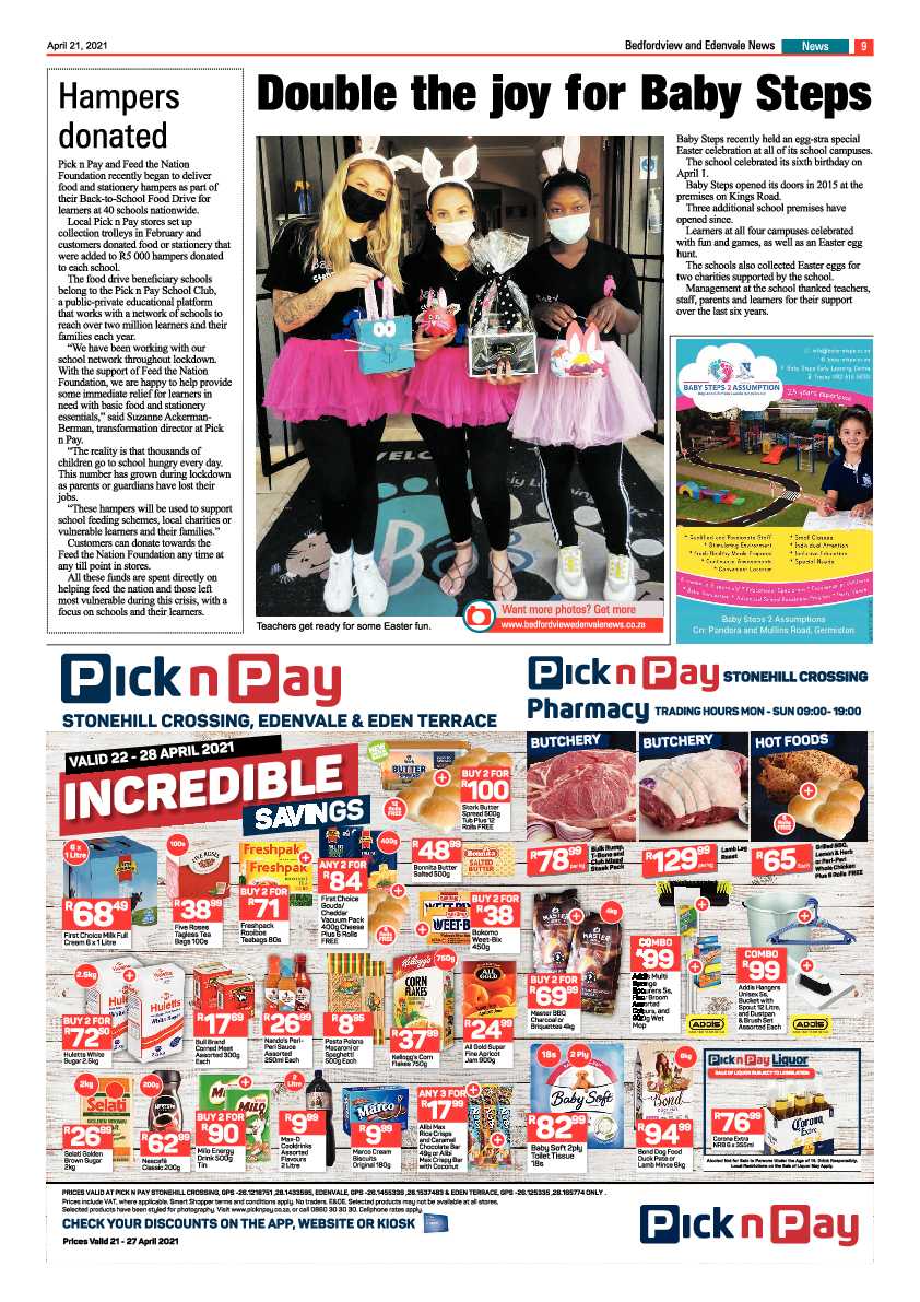 Bedfordview Edenvale News 23 April 2021 page 9