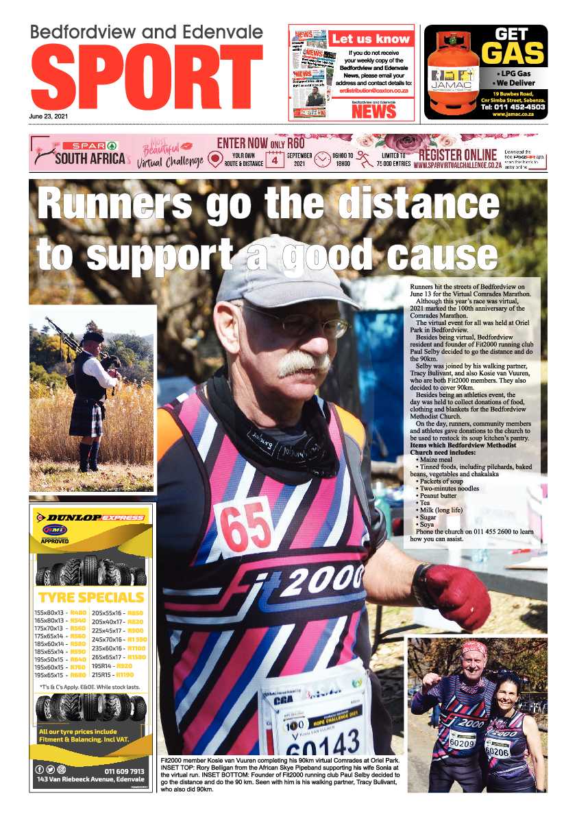 Bedfordview Edenvale News 23 June 2021 page 20