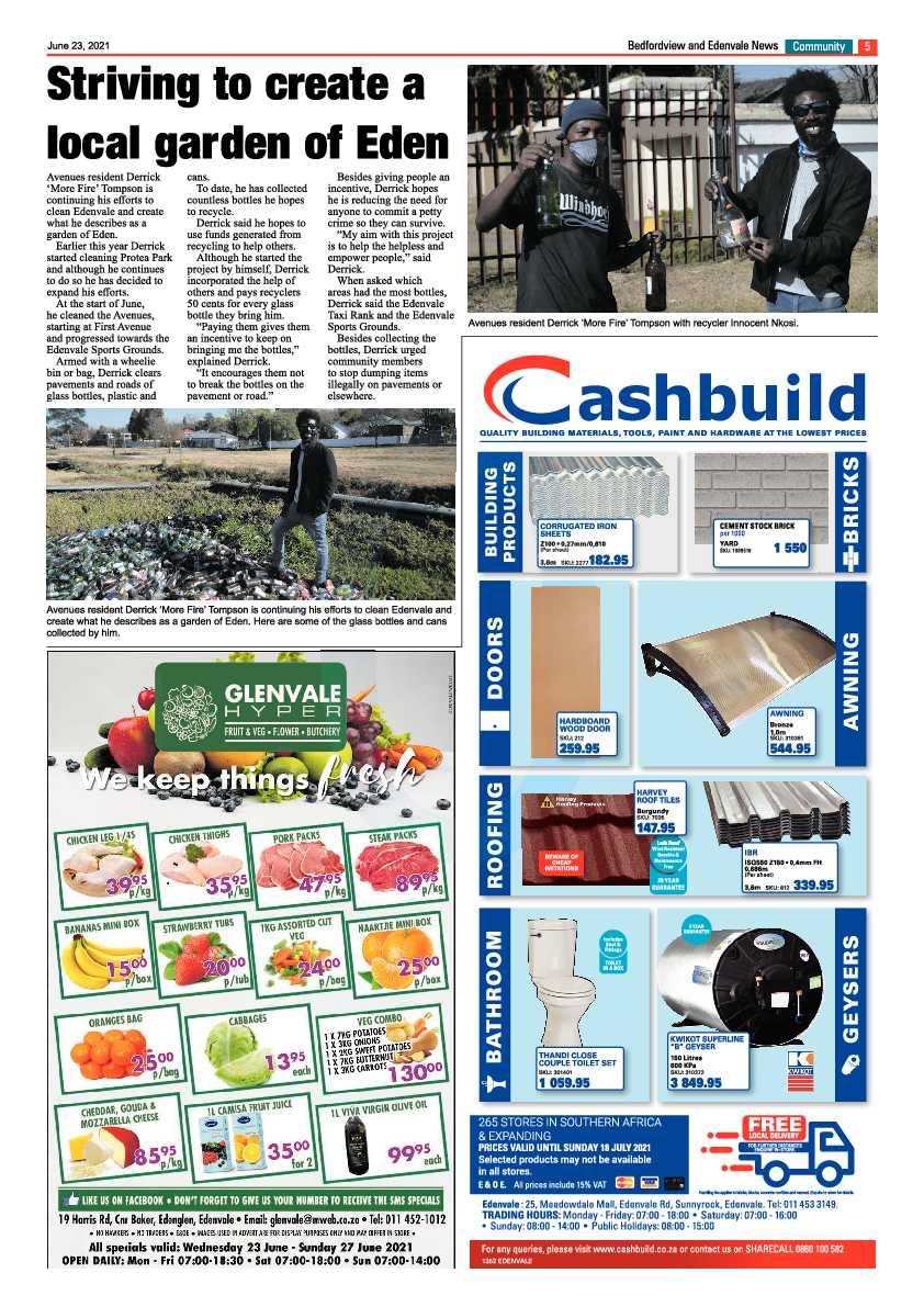 Bedfordview Edenvale News 23 June 2021 page 5