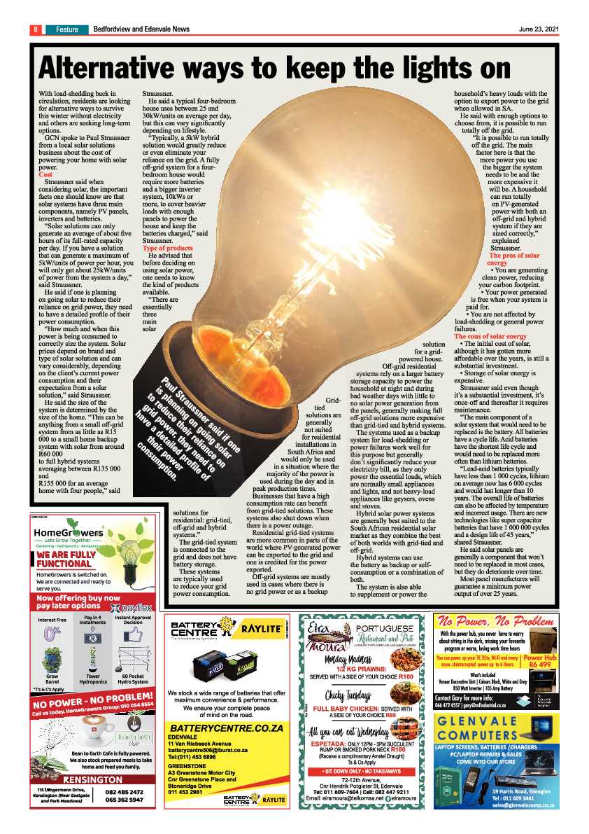 Bedfordview Edenvale News 23 June 2021 page 8