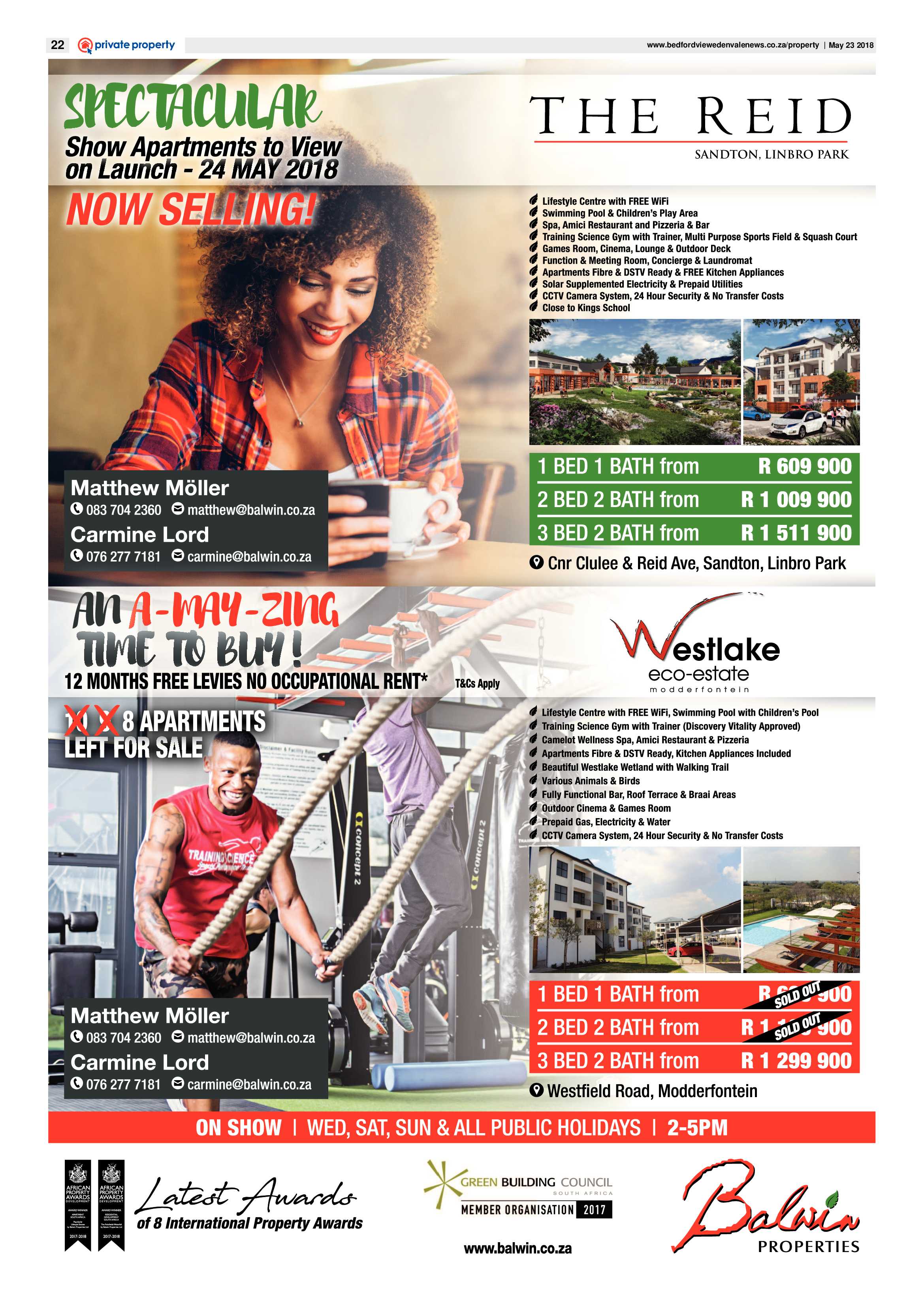 Bedfordview Edenvale News 23 May 2018 page 22