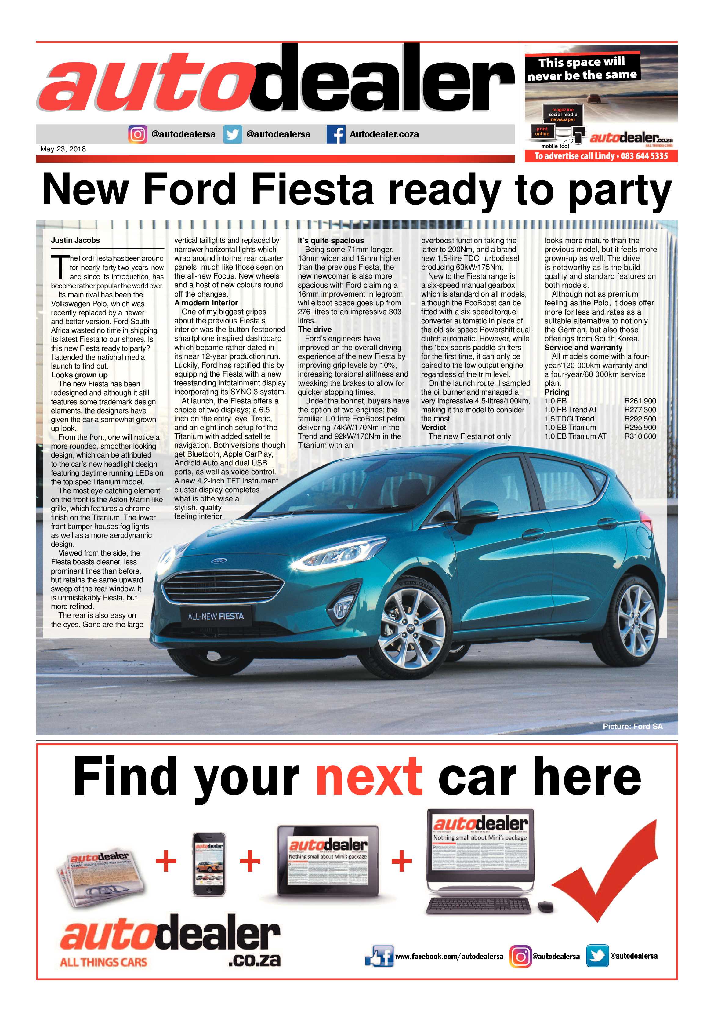 Bedfordview Edenvale News 23 May 2018 page 27