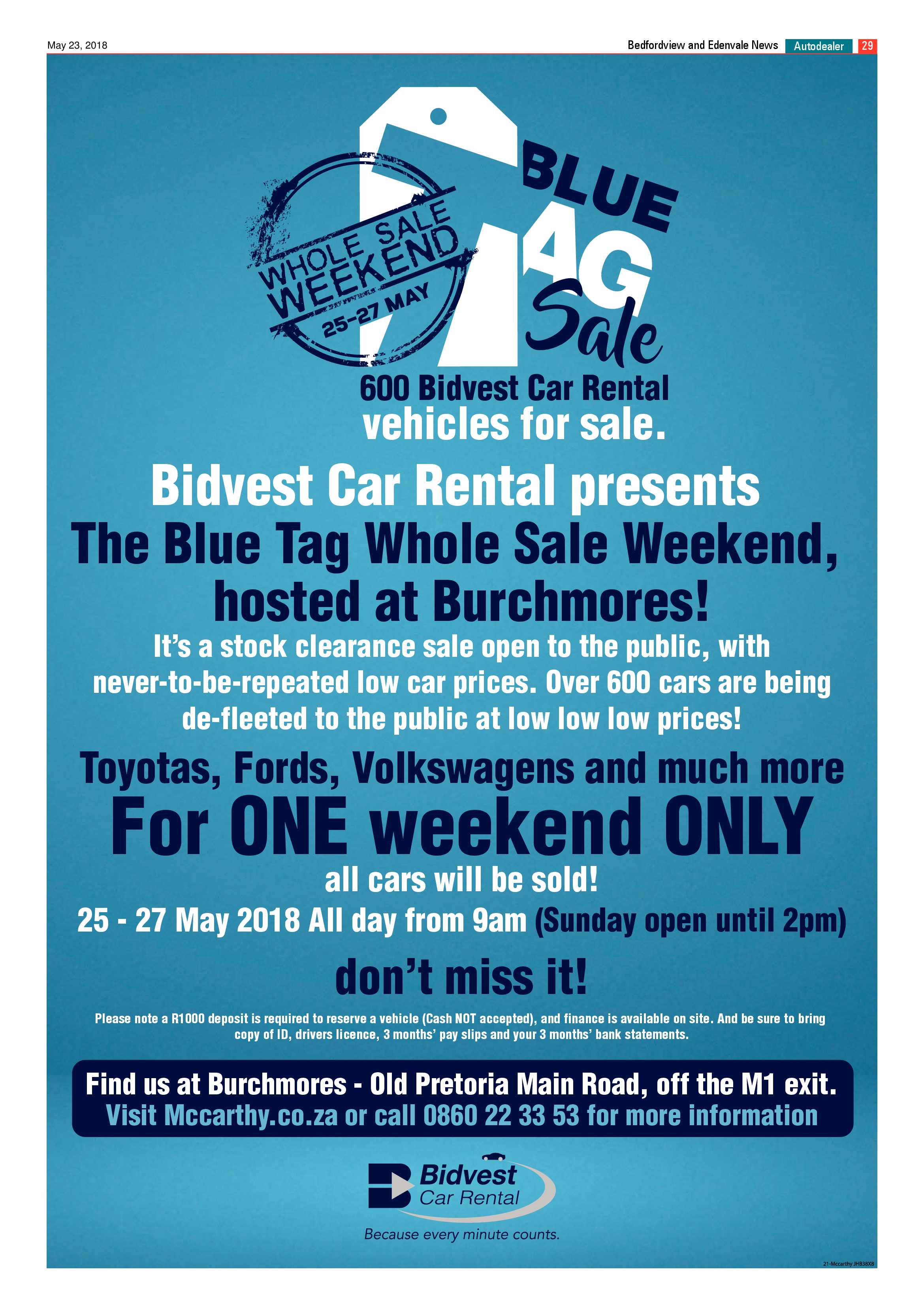 Bedfordview Edenvale News 23 May 2018 page 29