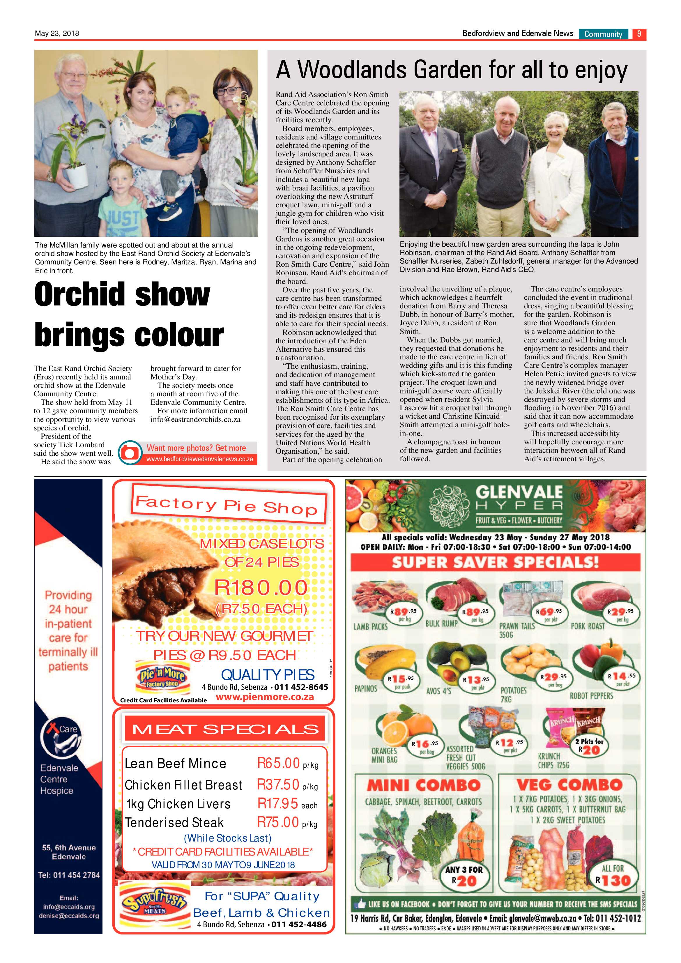 Bedfordview Edenvale News 23 May 2018 page 9