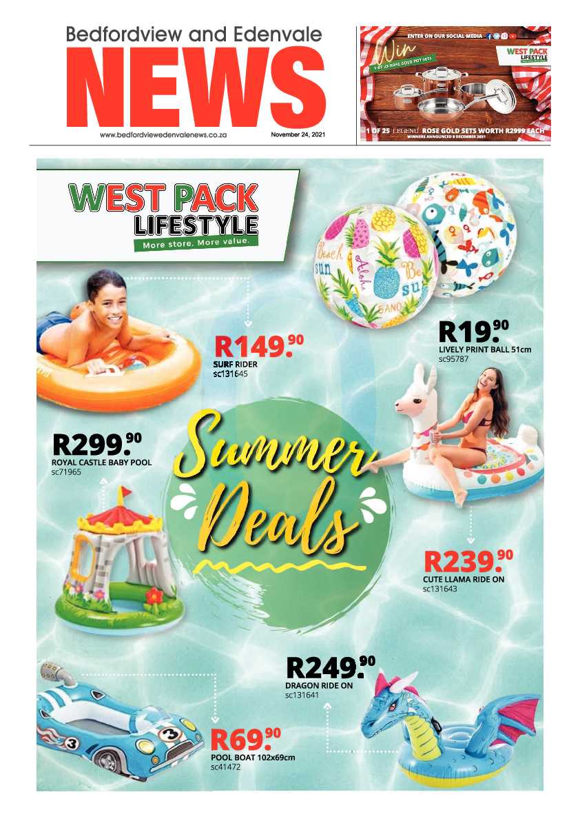Bedfordview Edenvale News 24 November 2021 page 1