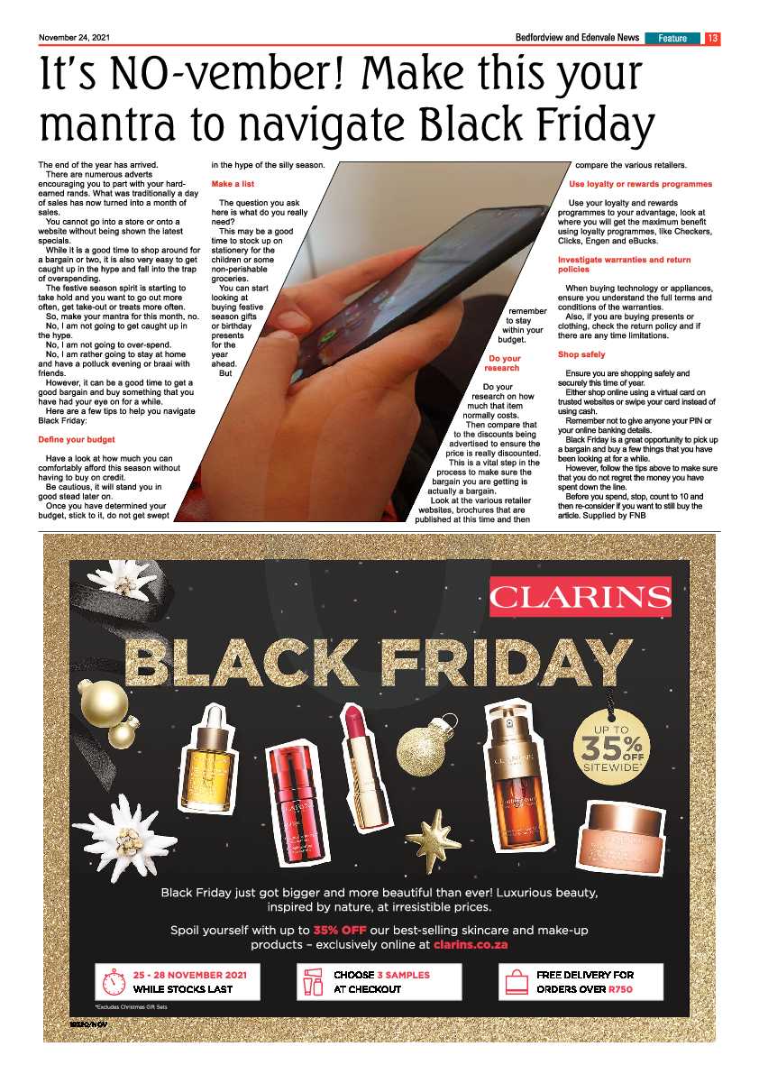 Bedfordview Edenvale News 24 November 2021 page 15