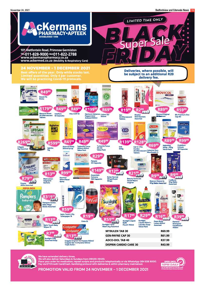 Bedfordview Edenvale News 24 November 2021 page 17