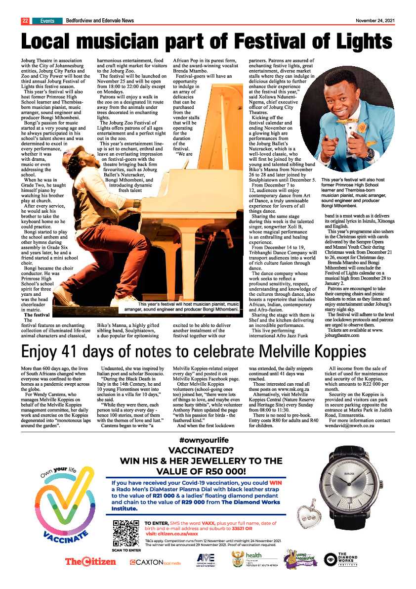 Bedfordview Edenvale News 24 November 2021 page 24