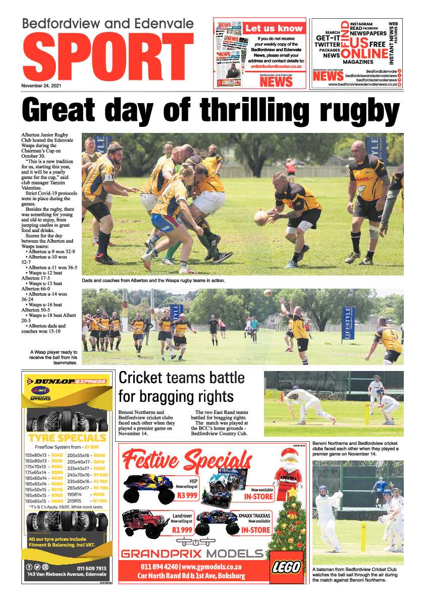 Bedfordview Edenvale News 24 November 2021 page 30