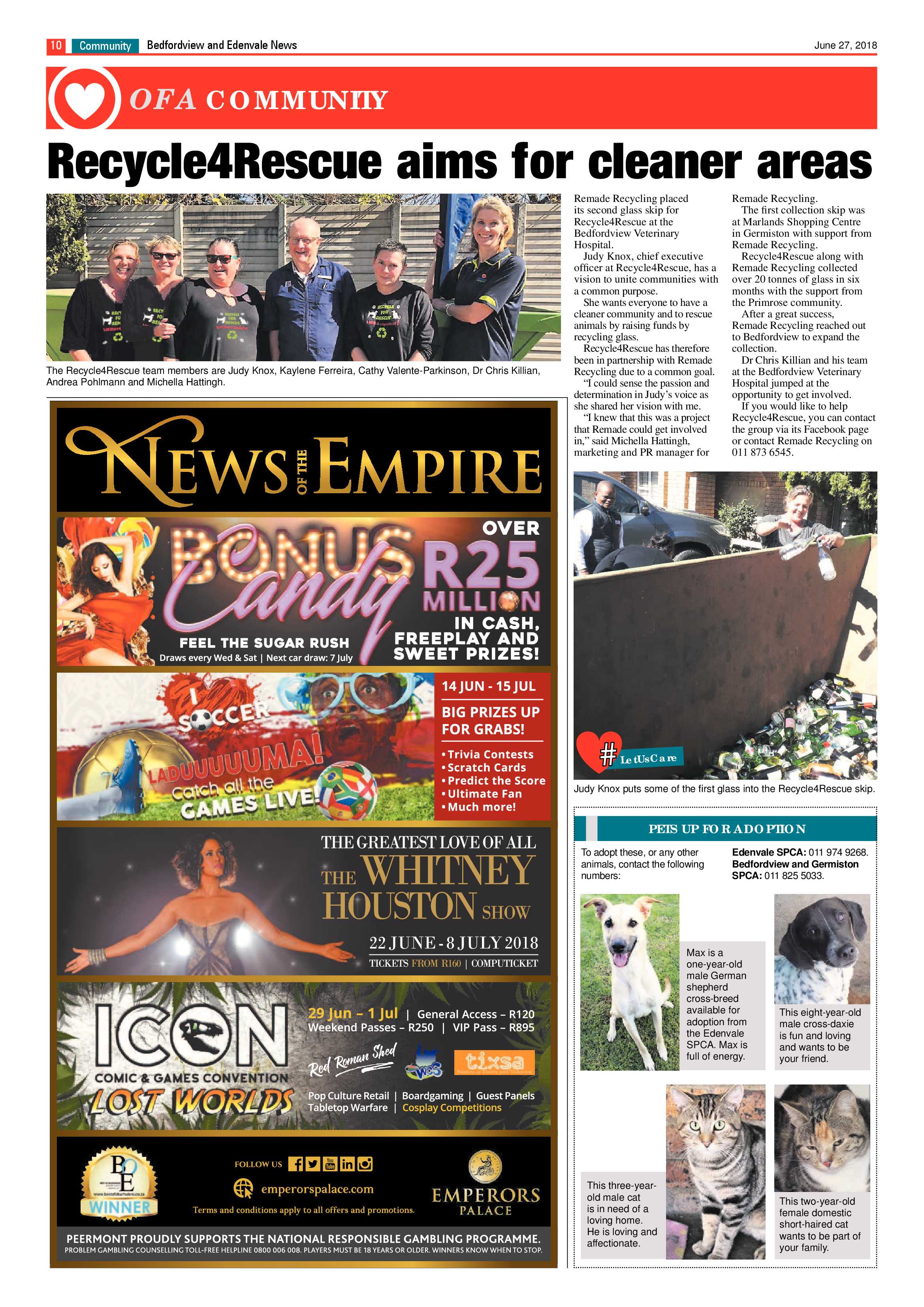 Bedfordview Edenvale News 27 June 2018 page 10