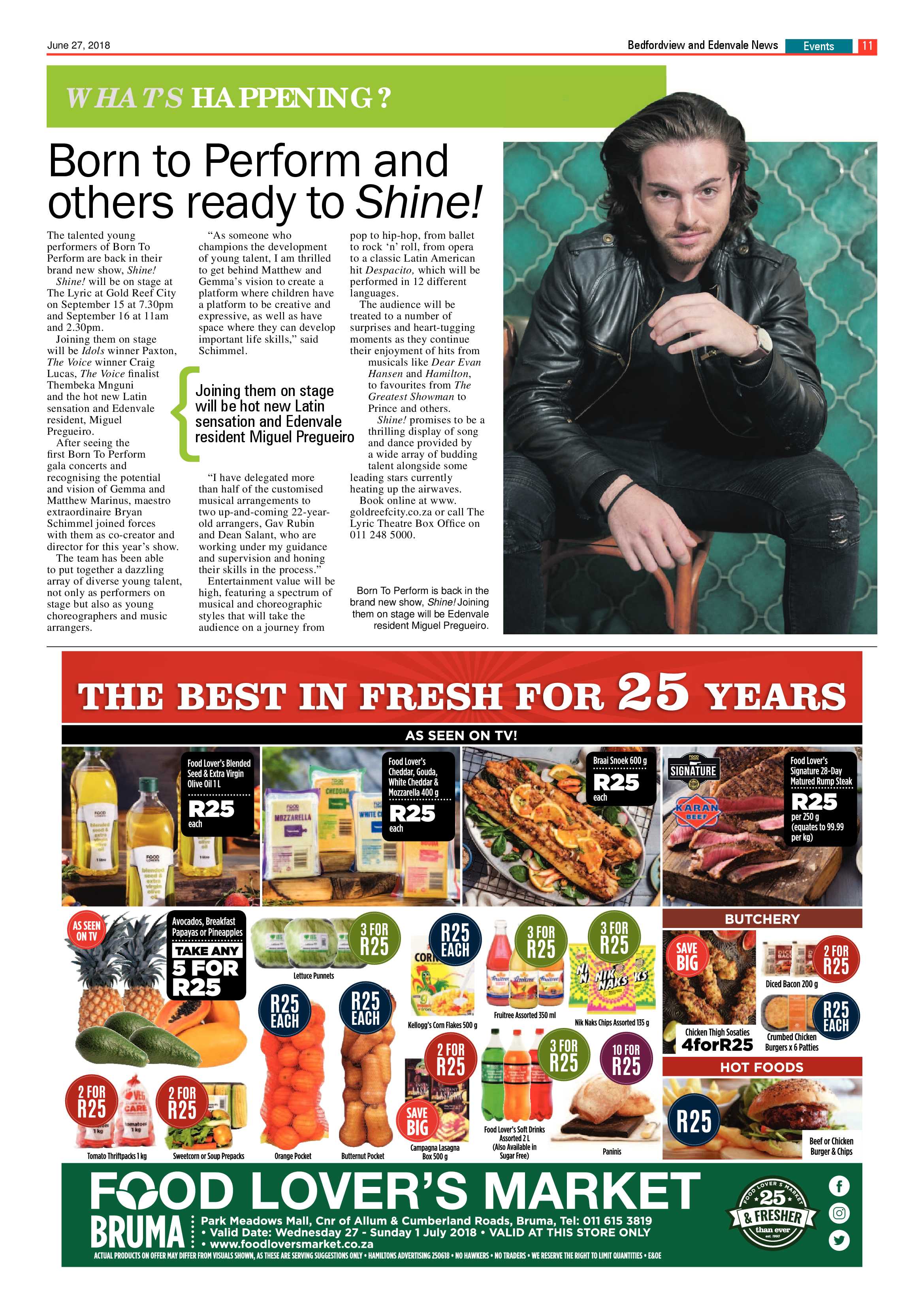 Bedfordview Edenvale News 27 June 2018 page 11