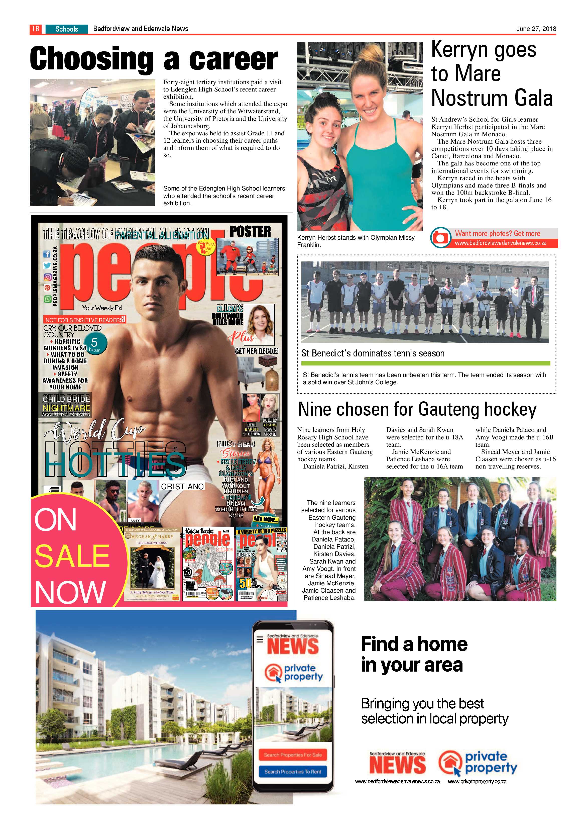 Bedfordview Edenvale News 27 June 2018 page 18