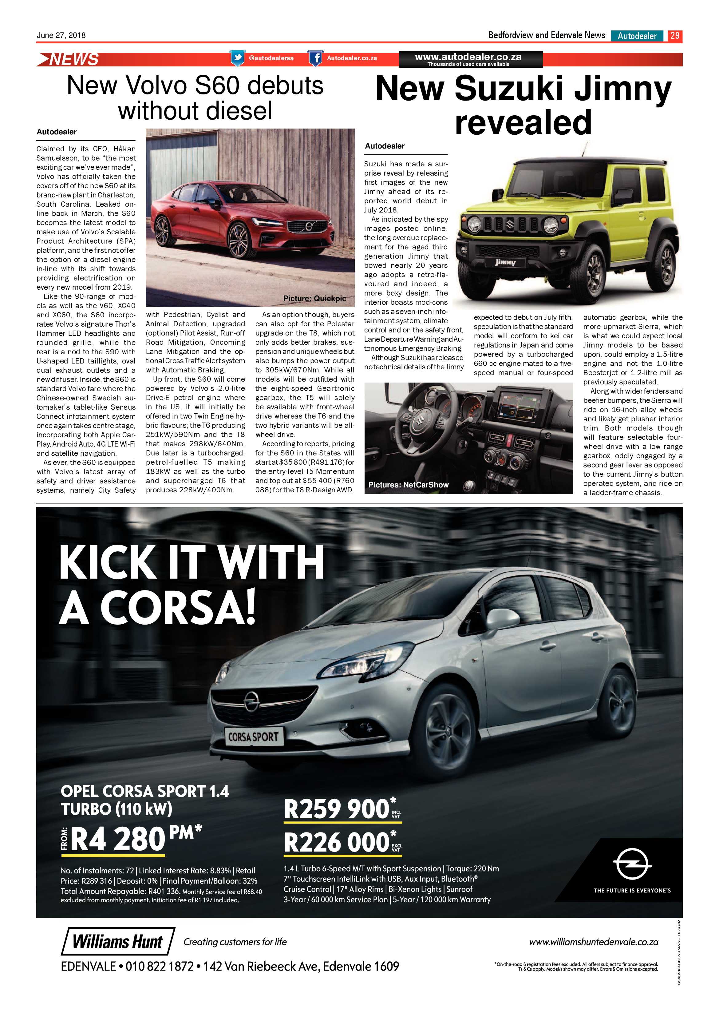 Bedfordview Edenvale News 27 June 2018 page 29