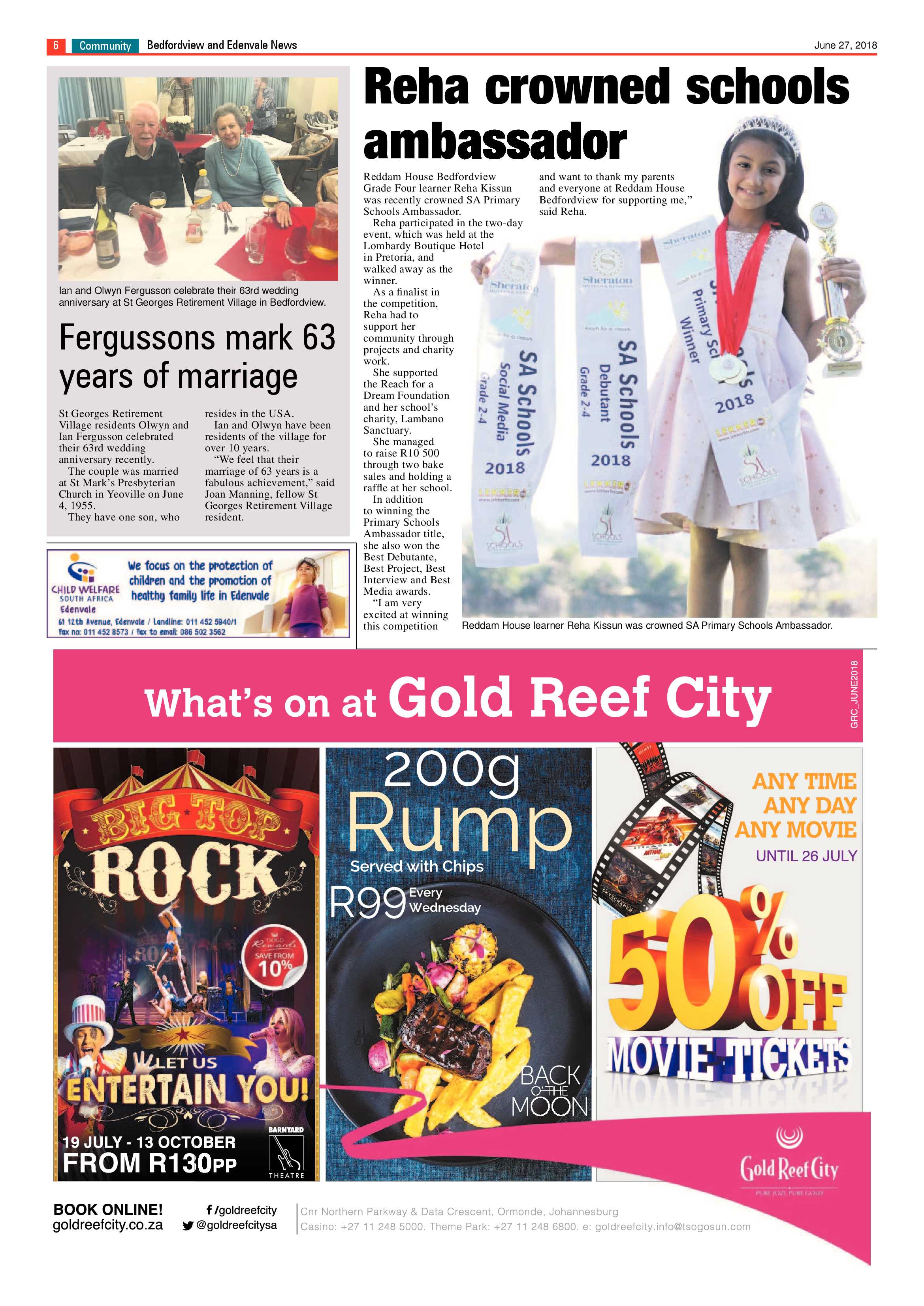Bedfordview Edenvale News 27 June 2018 page 6