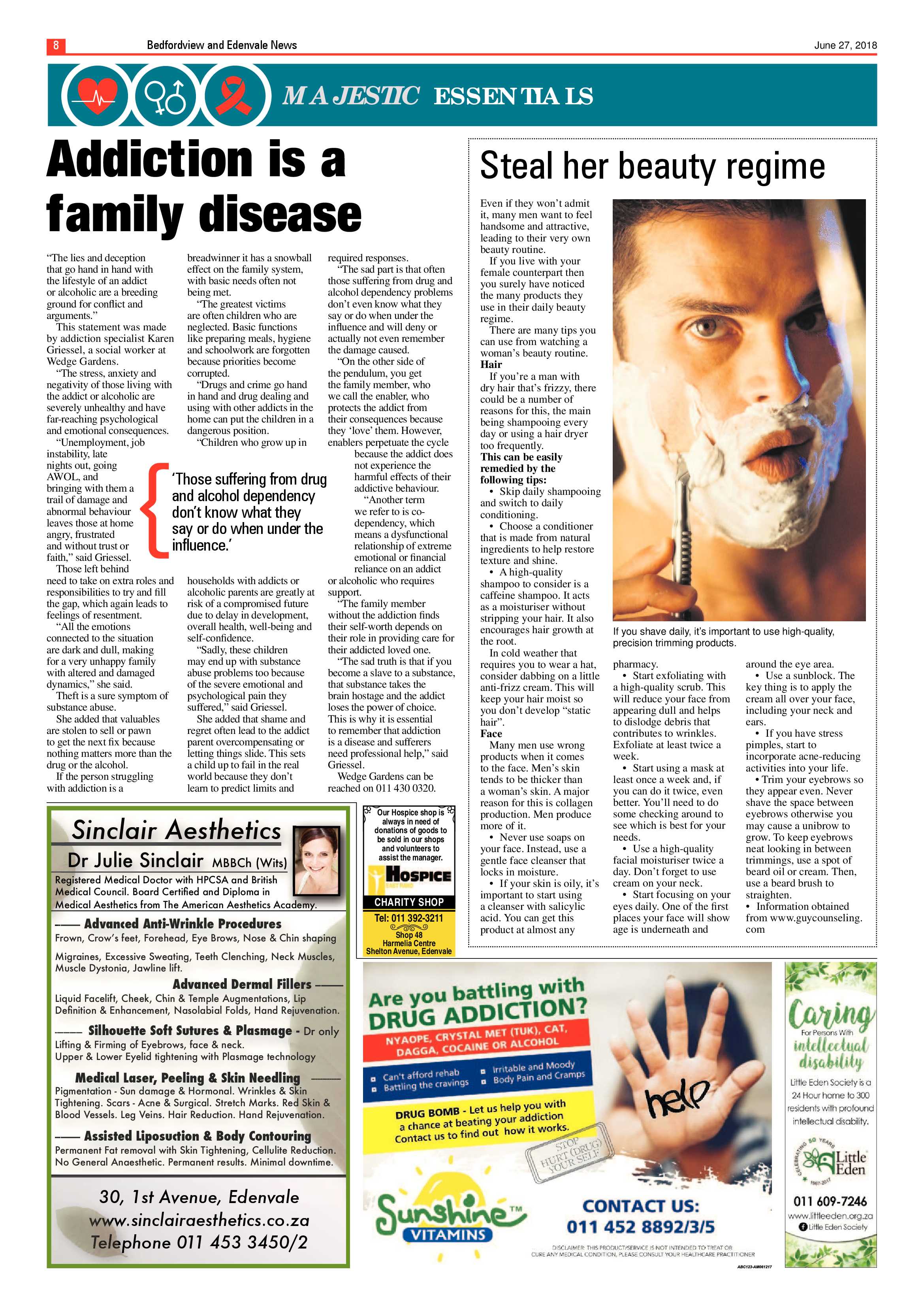 Bedfordview Edenvale News 27 June 2018 page 8