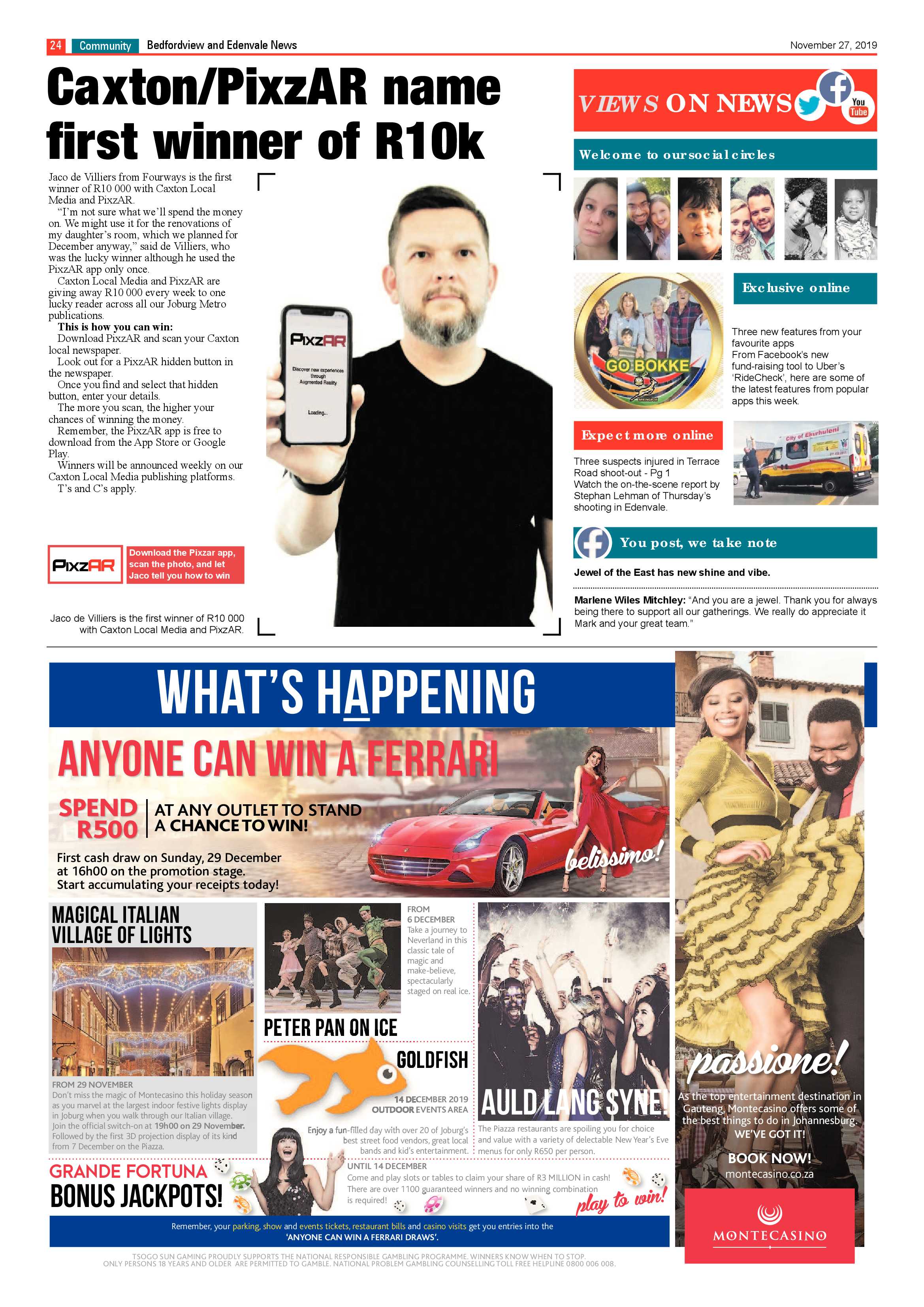 Bedfordview Edenvale News 27 November 2019 page 24