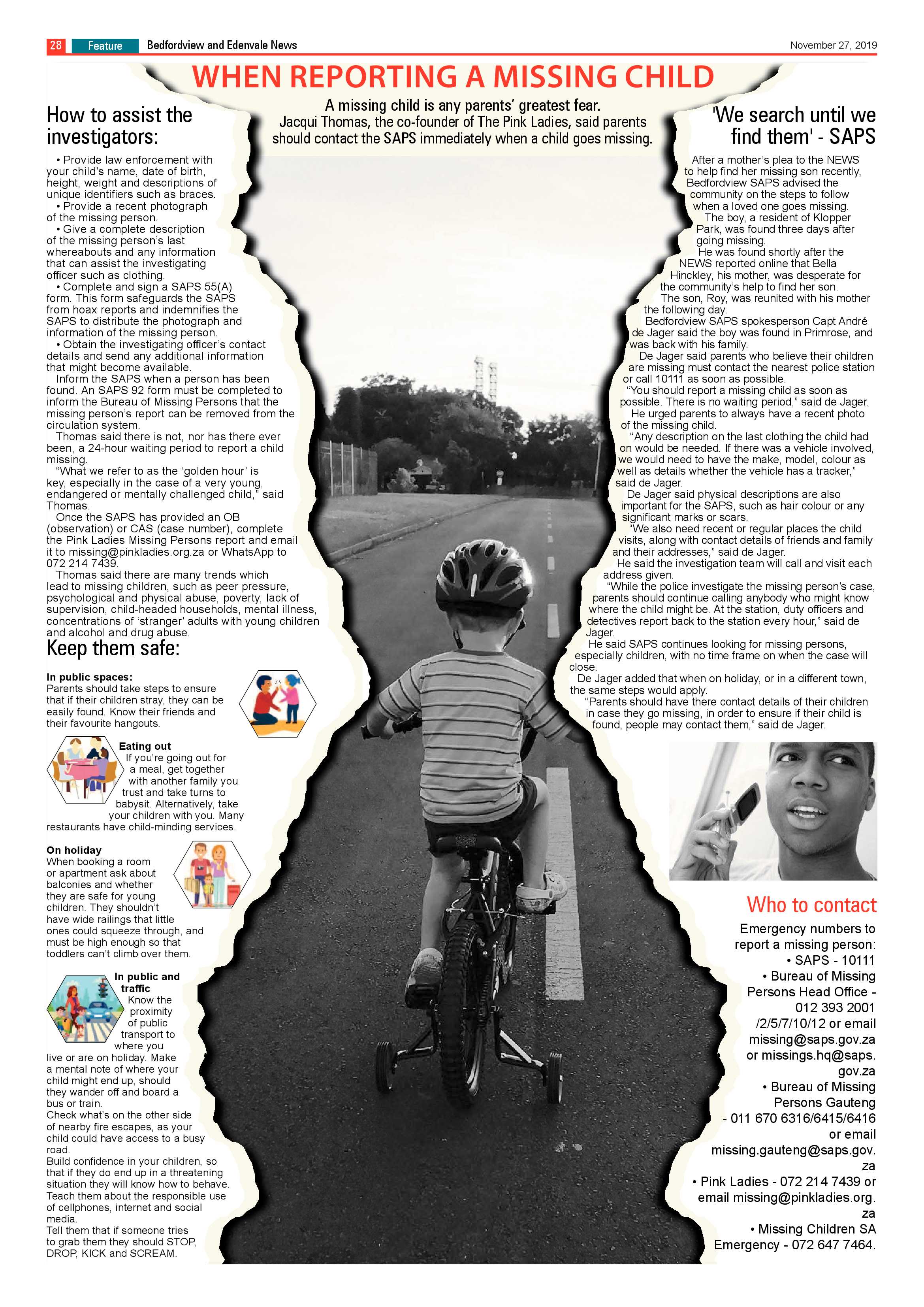 Bedfordview Edenvale News 27 November 2019 page 28