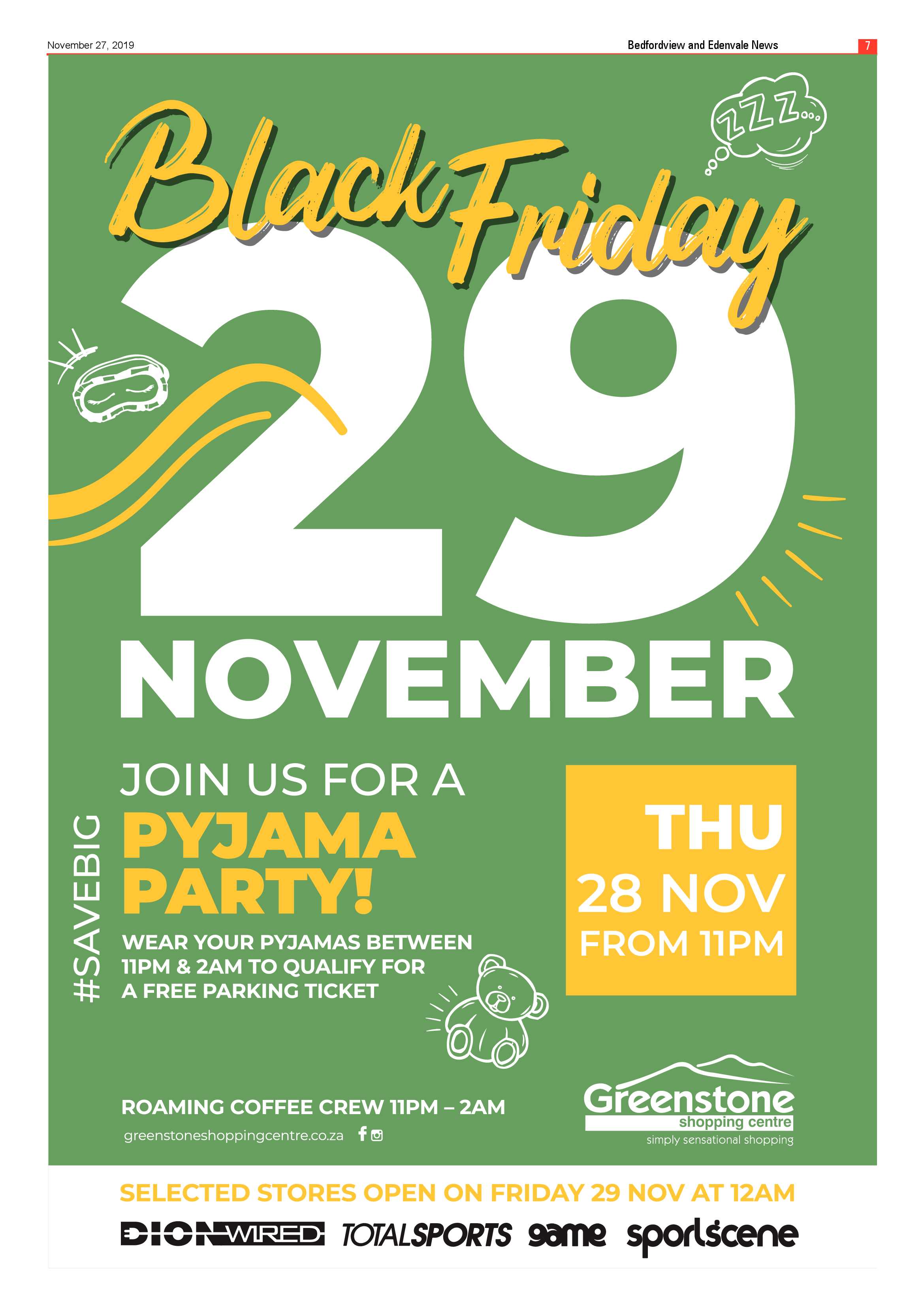 Bedfordview Edenvale News 27 November 2019 page 7