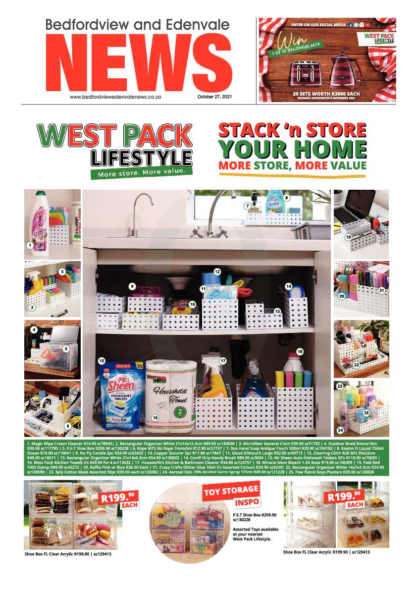 Bedfordview Edenvale News 27 October 2021 page 1