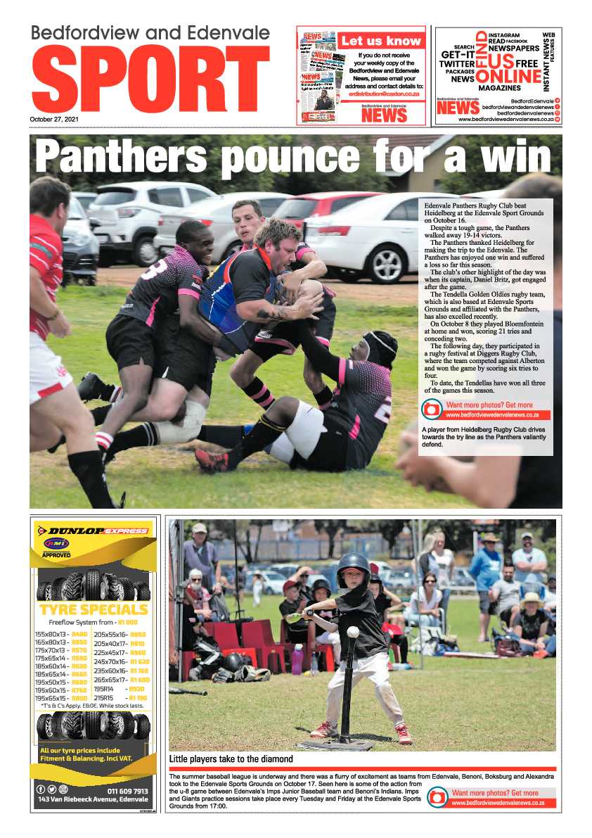 Bedfordview Edenvale News 27 October 2021 page 22