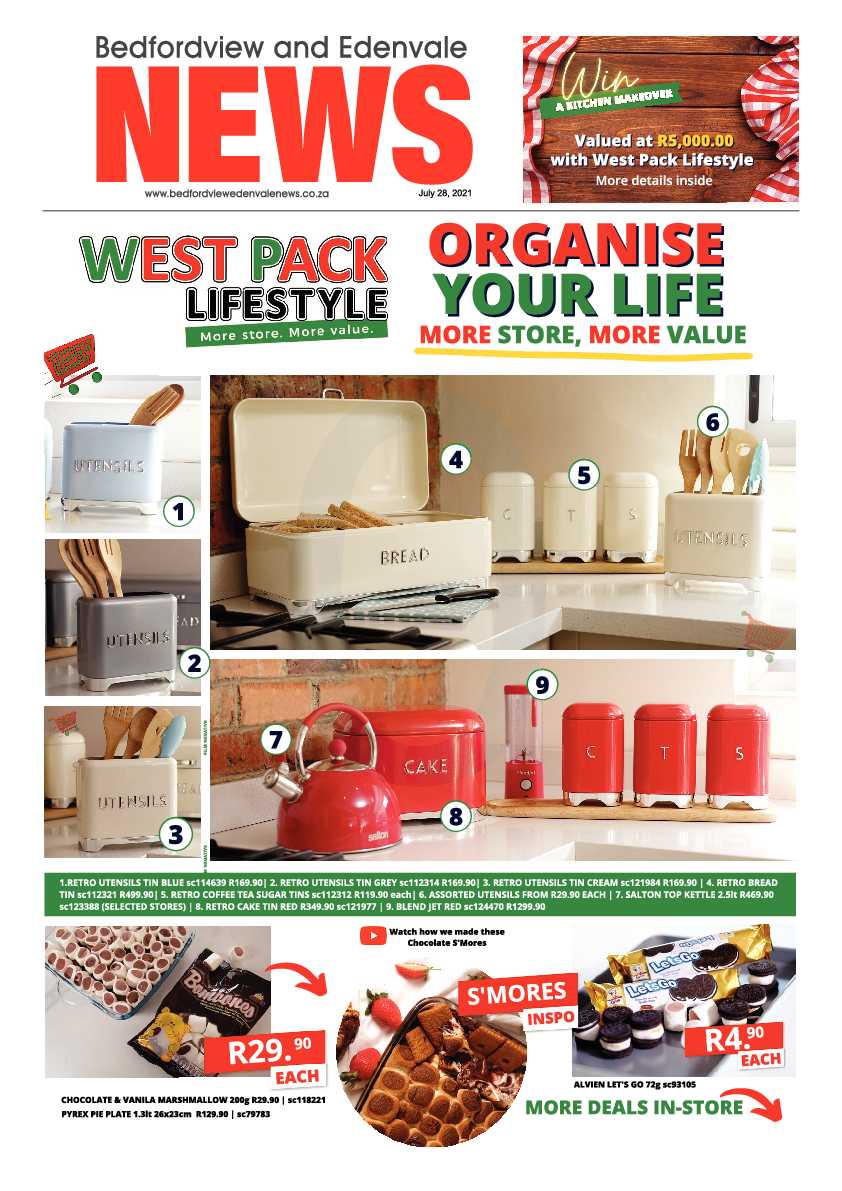 Bedfordview Edenvale News 28 July 2021 page 1