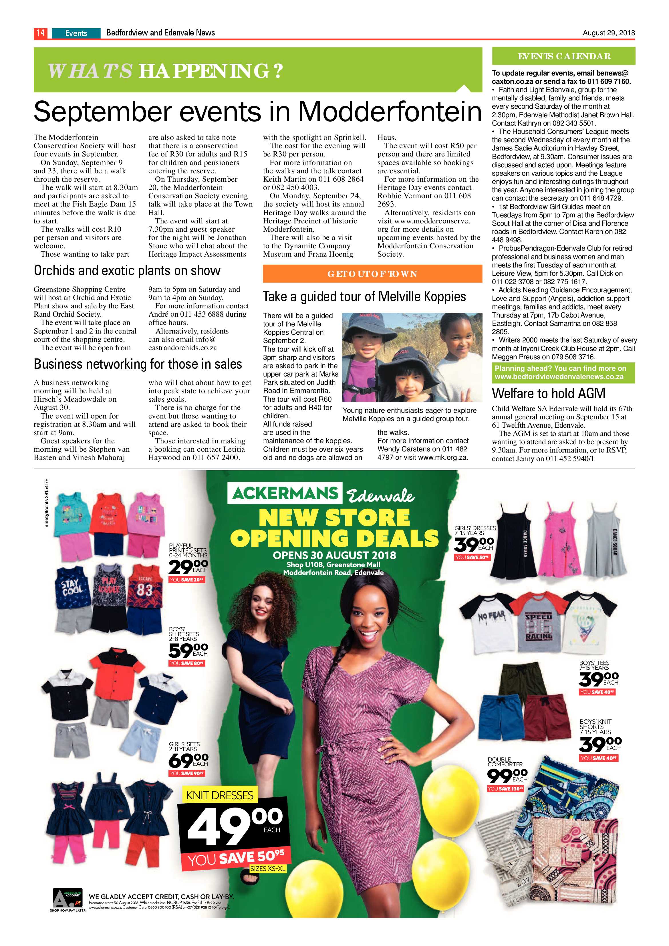 Bedfordview Edenvale News 29 August 2018 page 14
