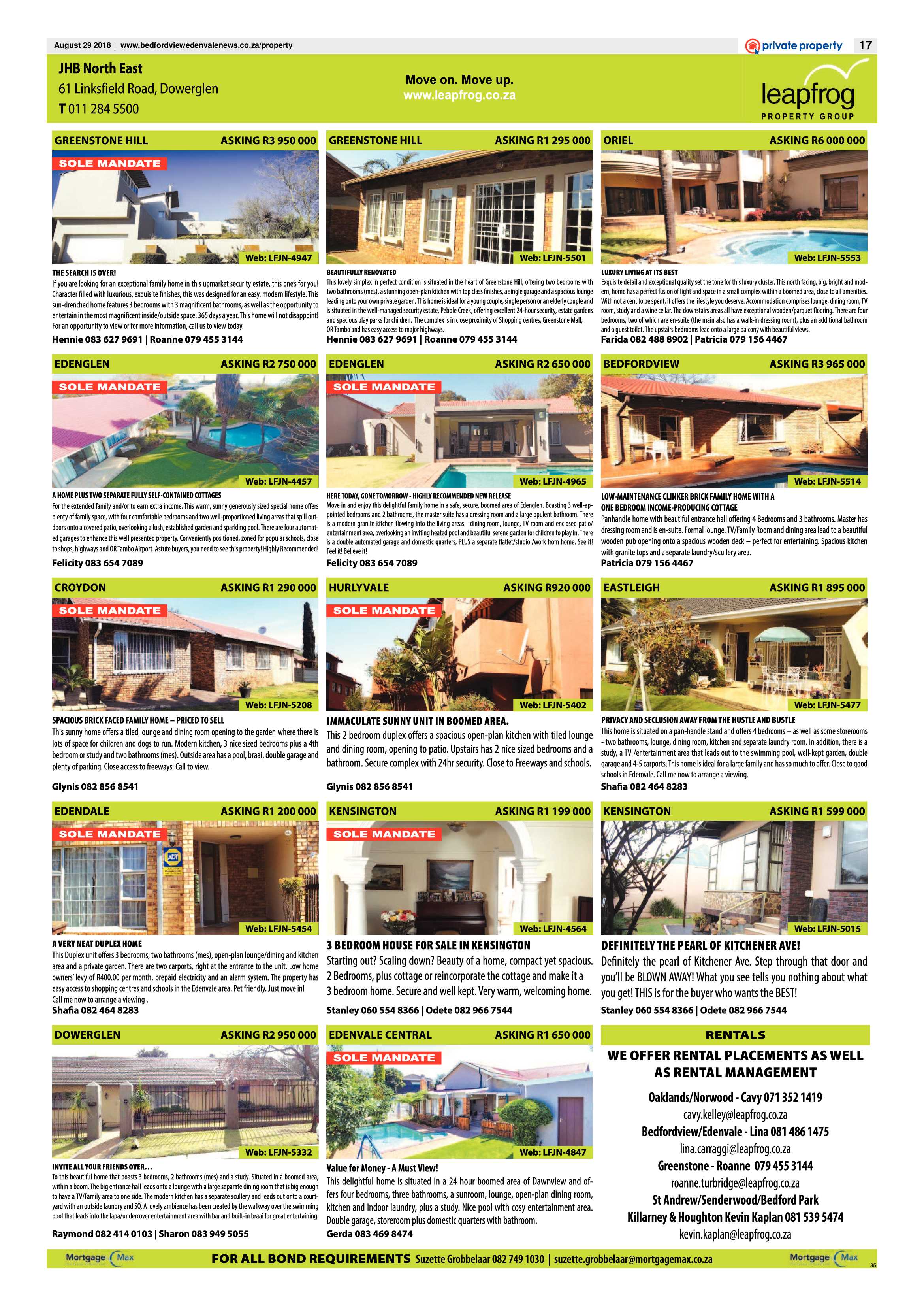 Bedfordview Edenvale News 29 August 2018 page 17