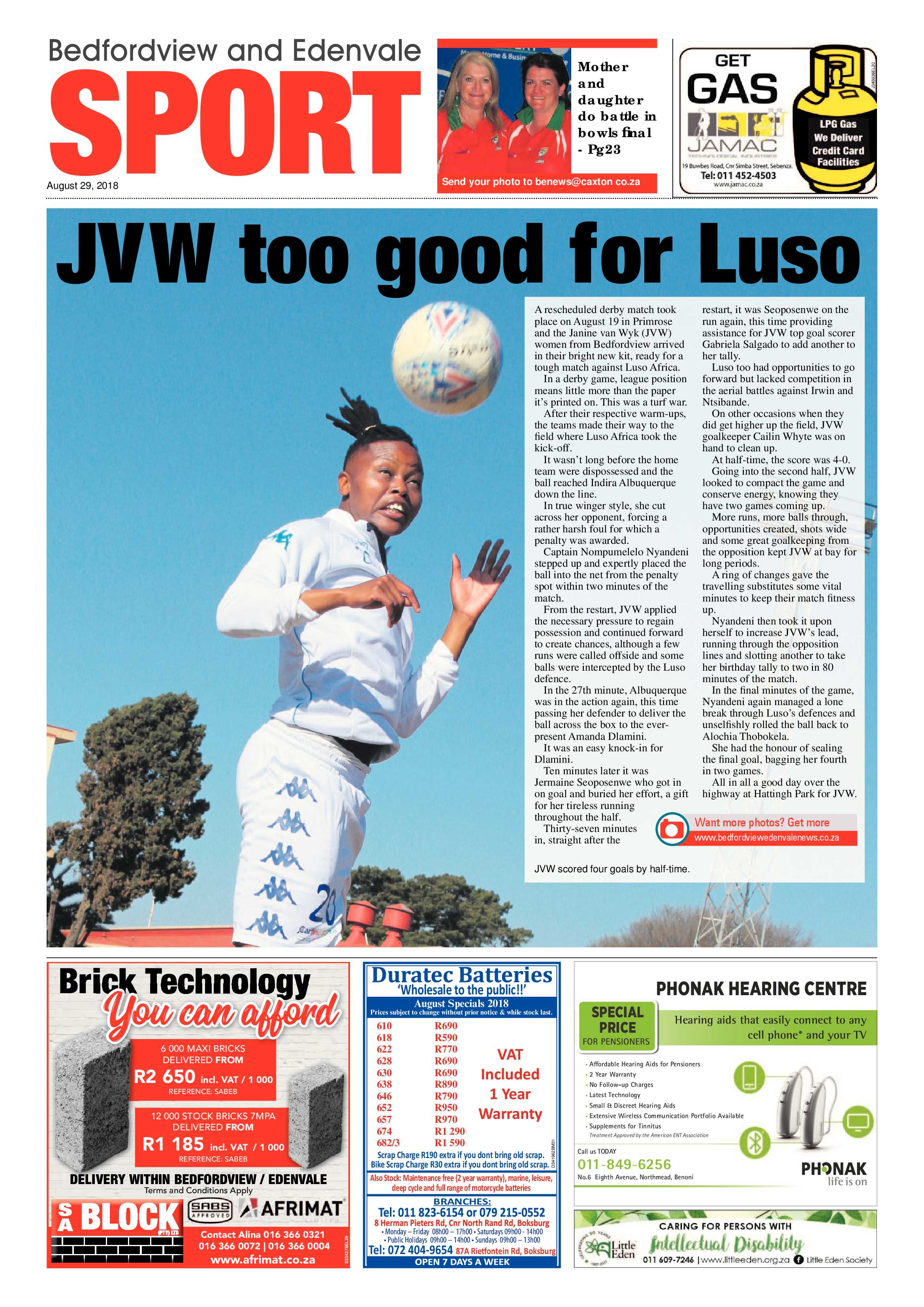 Bedfordview Edenvale News 29 August 2018 page 24